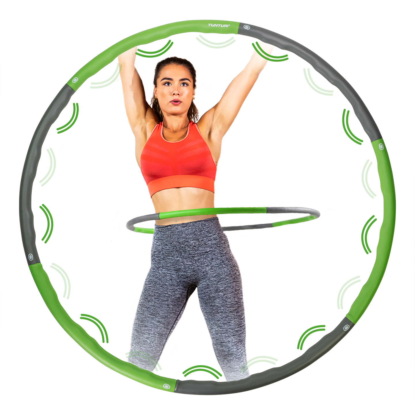 Hularõngas TUNTURI Hula Hoop 1.5kg