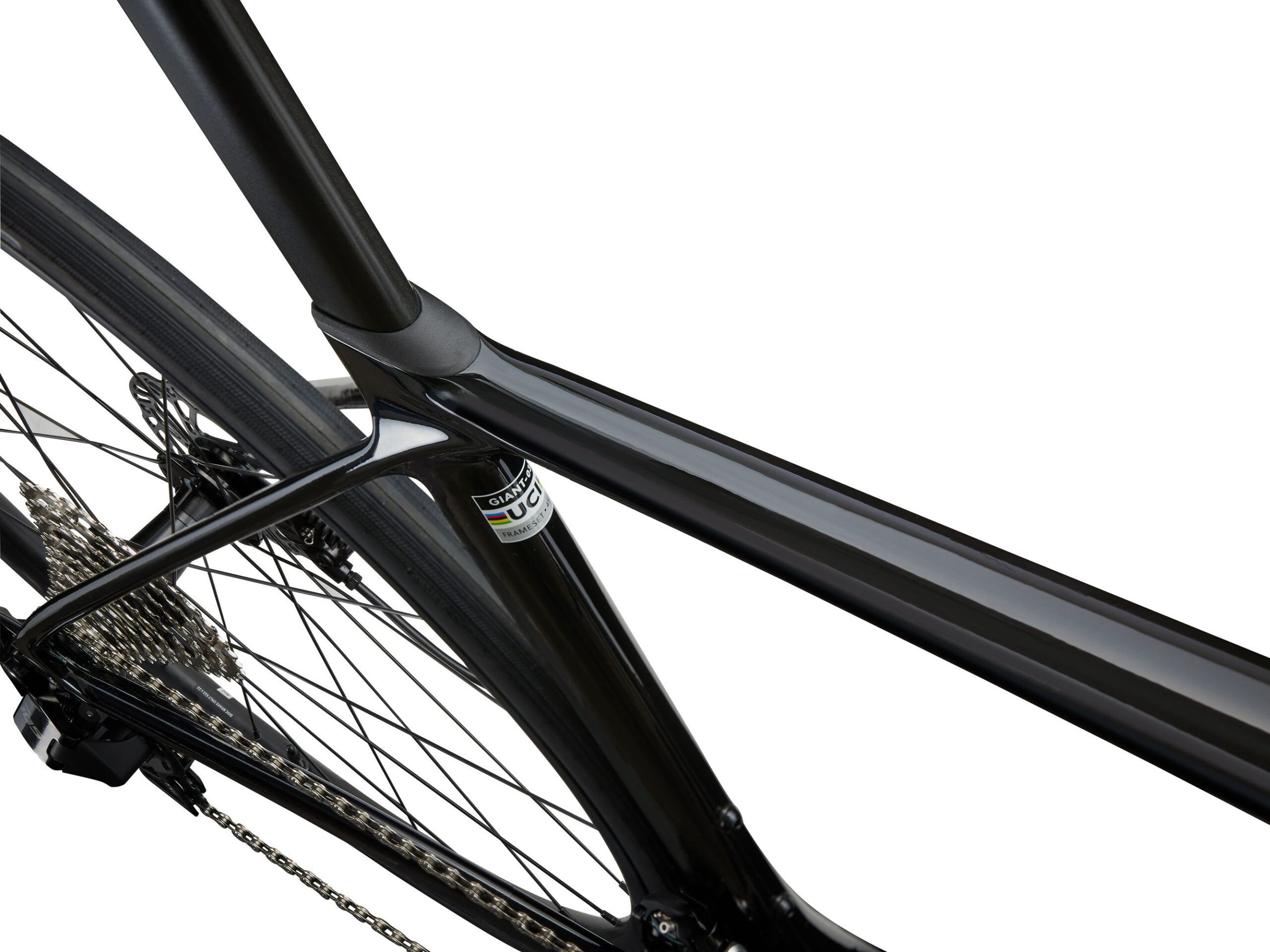Maanteeratas GIANT TCR Advanced 2 KOM (2025) Carbon (M/L)