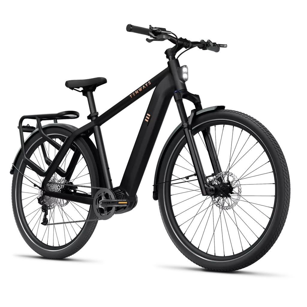 Elektrijalgratas TENWAYS AGO X, 29″ Midnight Black (L)