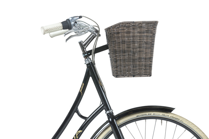 Esikorv BASIL Bremen Rattan Look FM, tumepruun