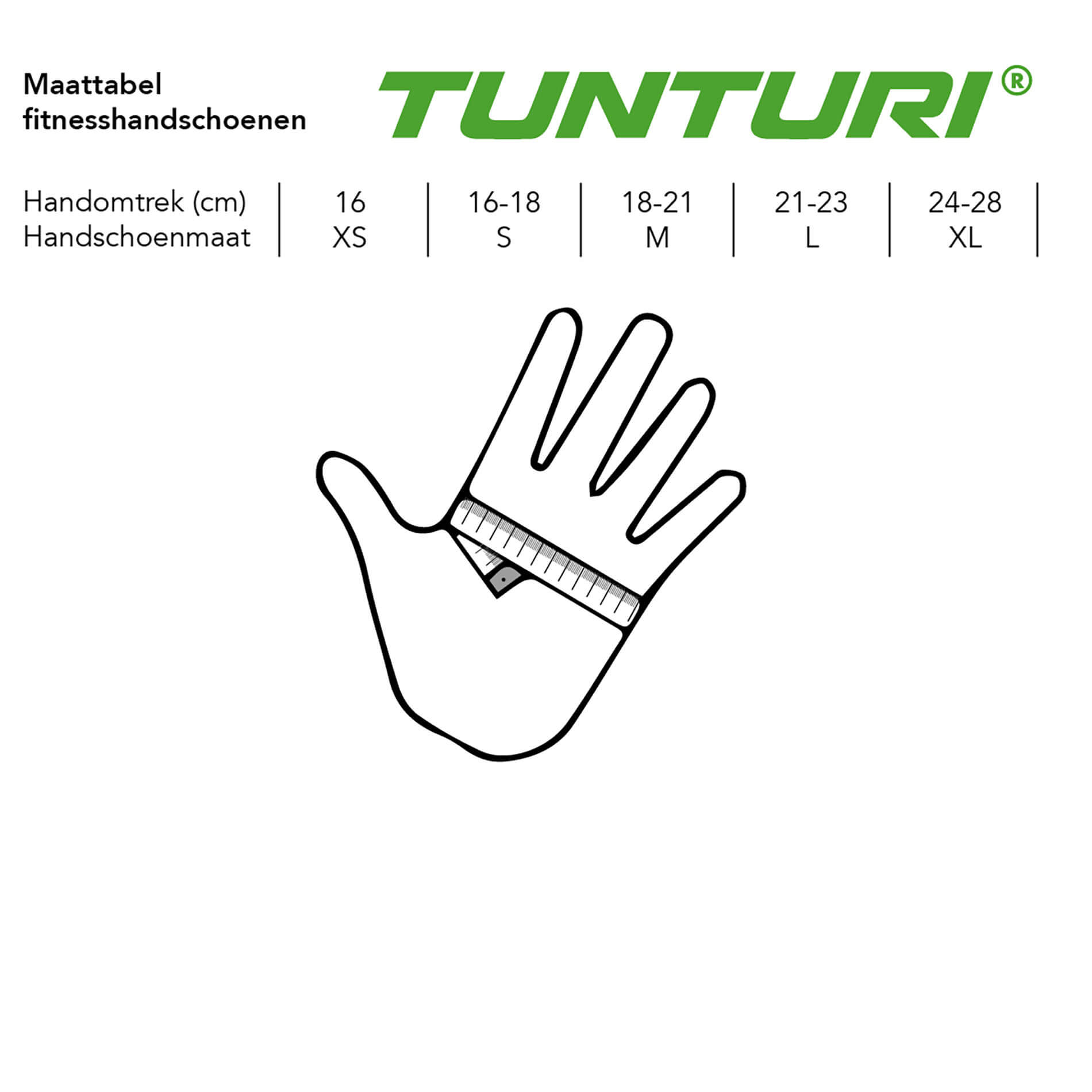 Fitnesskindad TUNTURI Fitness Gloves Pro Gel (L)