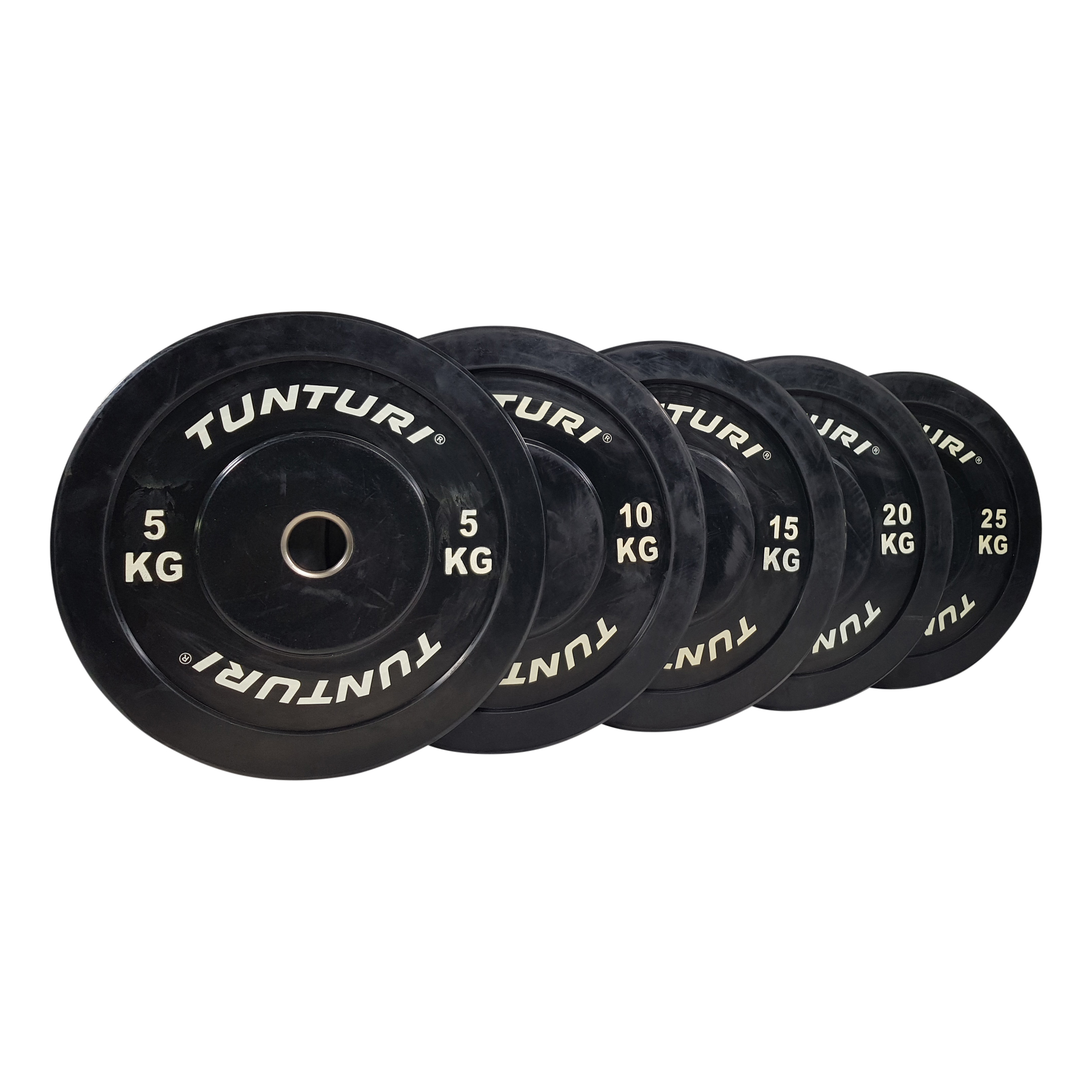 Raskusketas TUNTURI Training Bumper Plate, 50 mm, 5 kg