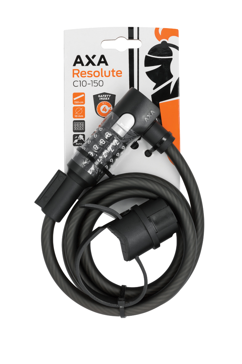 Trosslukk AXA RESOLUTE C10-150, koodiga