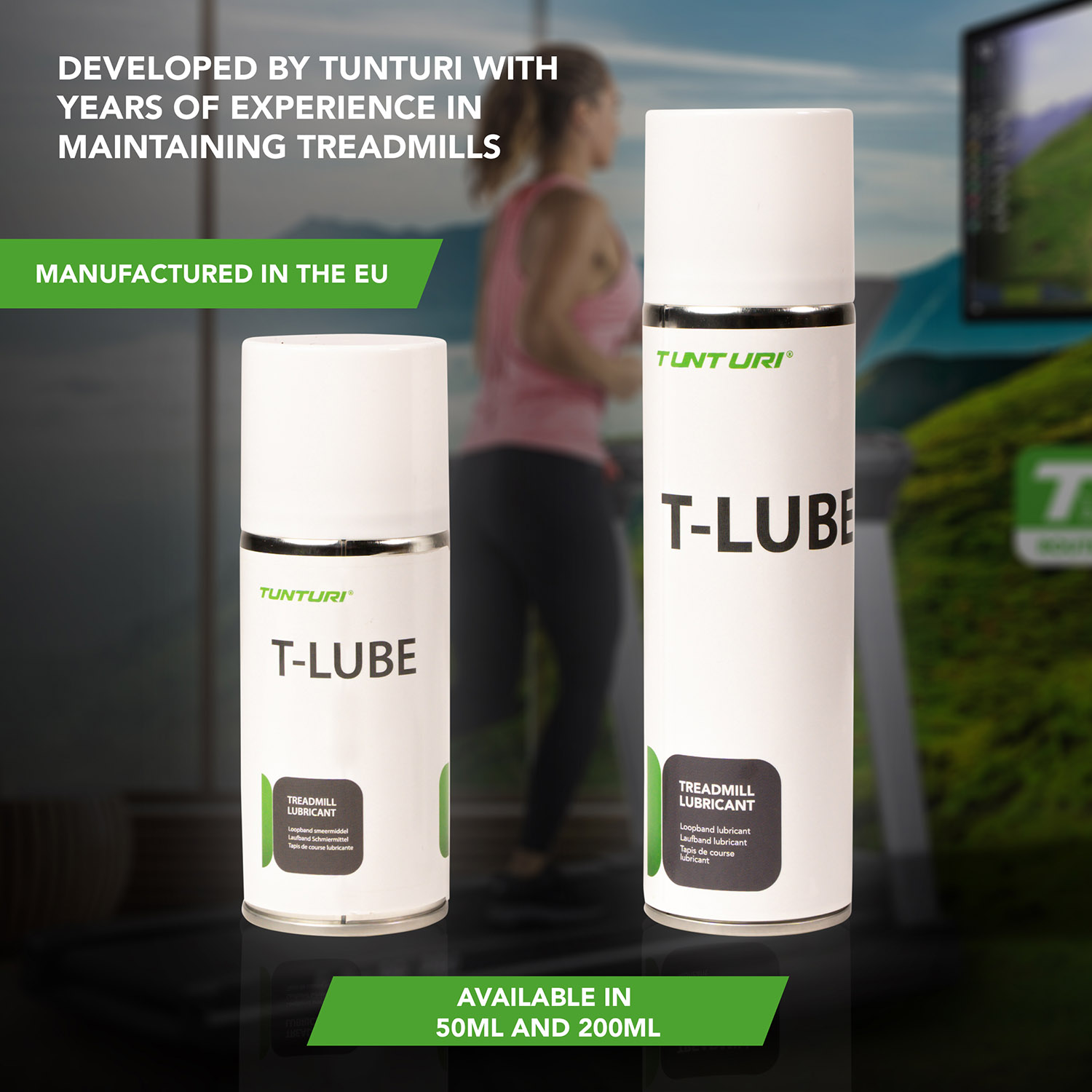 Õli jooksulindile TUNTURI T-Lube 200ml