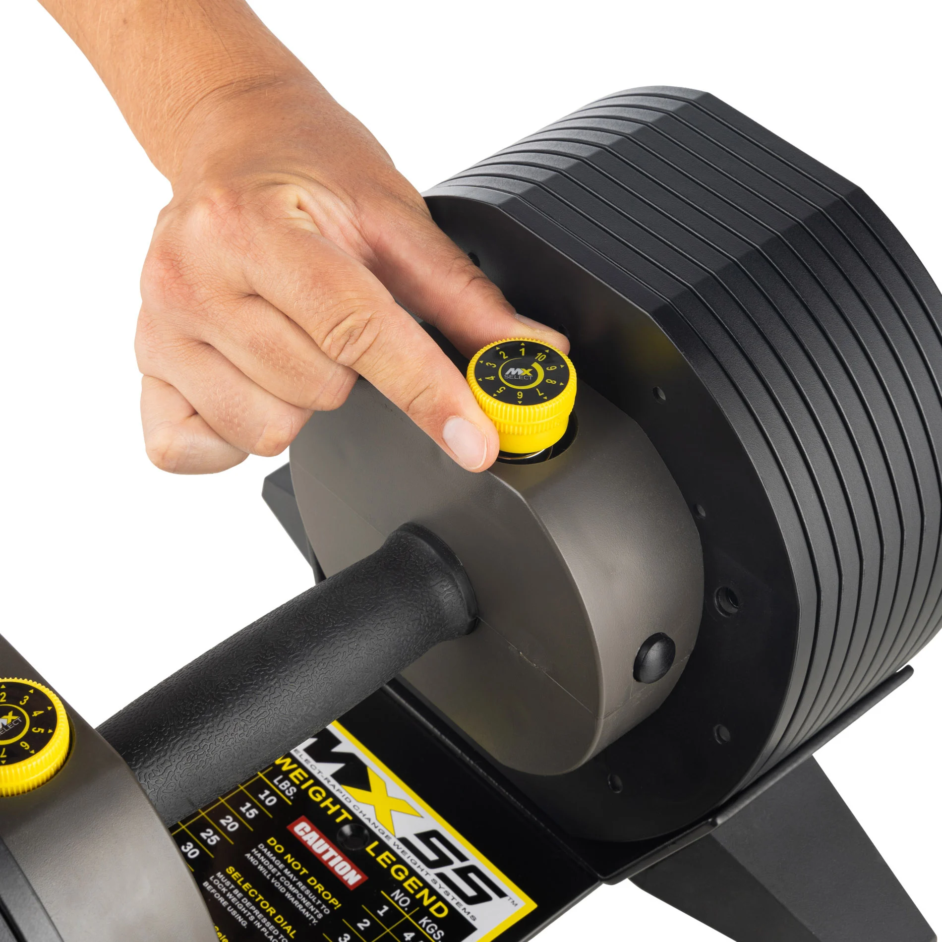 Reguleeritav hantel TUNTURI MX55 Dumbbell 4,5-24,9 kg