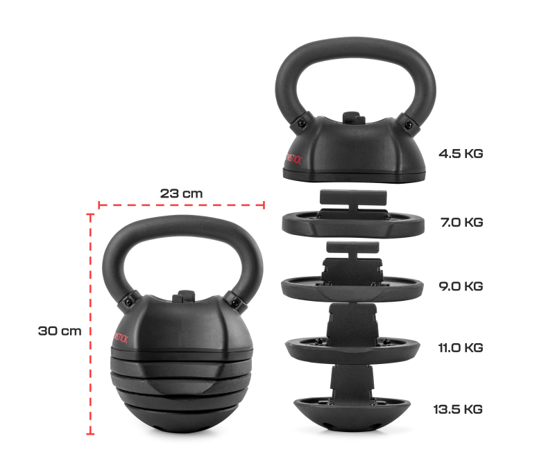 Sangpomm GYMSTICK Quick-Lock Kettlebell 13.5 kg
