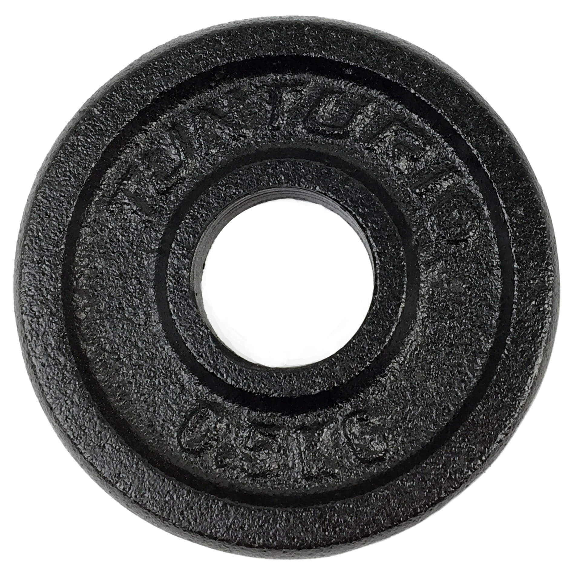 Raskuskettad TUNTURI Plates Black, 30 mm, 0.5kg (paar)