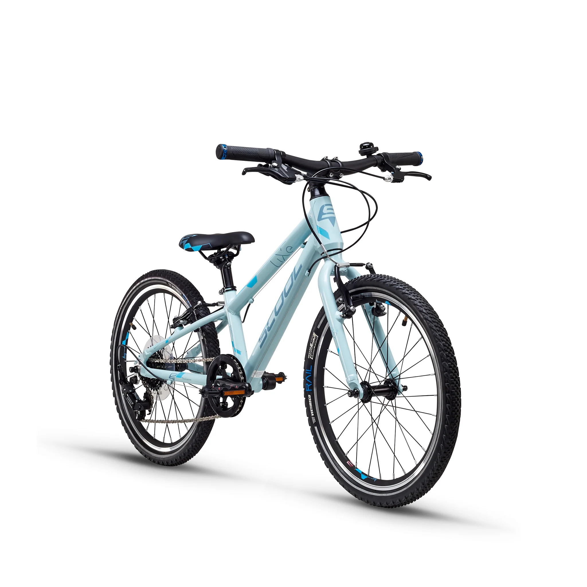 Ülikerge laste jalgratas S’COOL liXe, 20″ Blue/Sky Blue