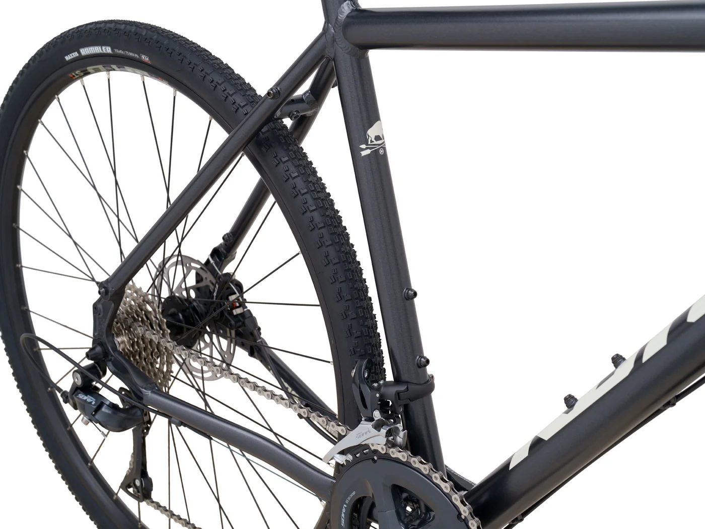 Gravel jalgratas KONA Rove AL/DL (2025) Satin Metallic Black (L)
