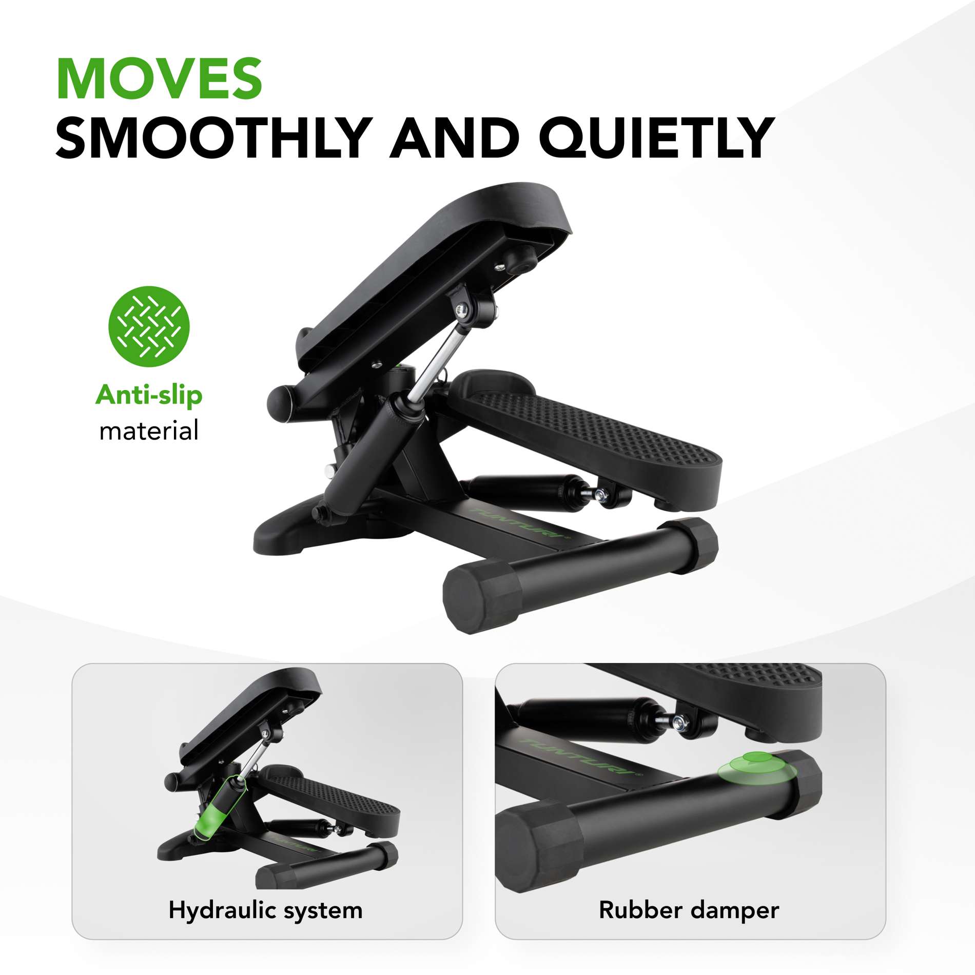 Stepper TUNTURI Stepper, Black incl Display