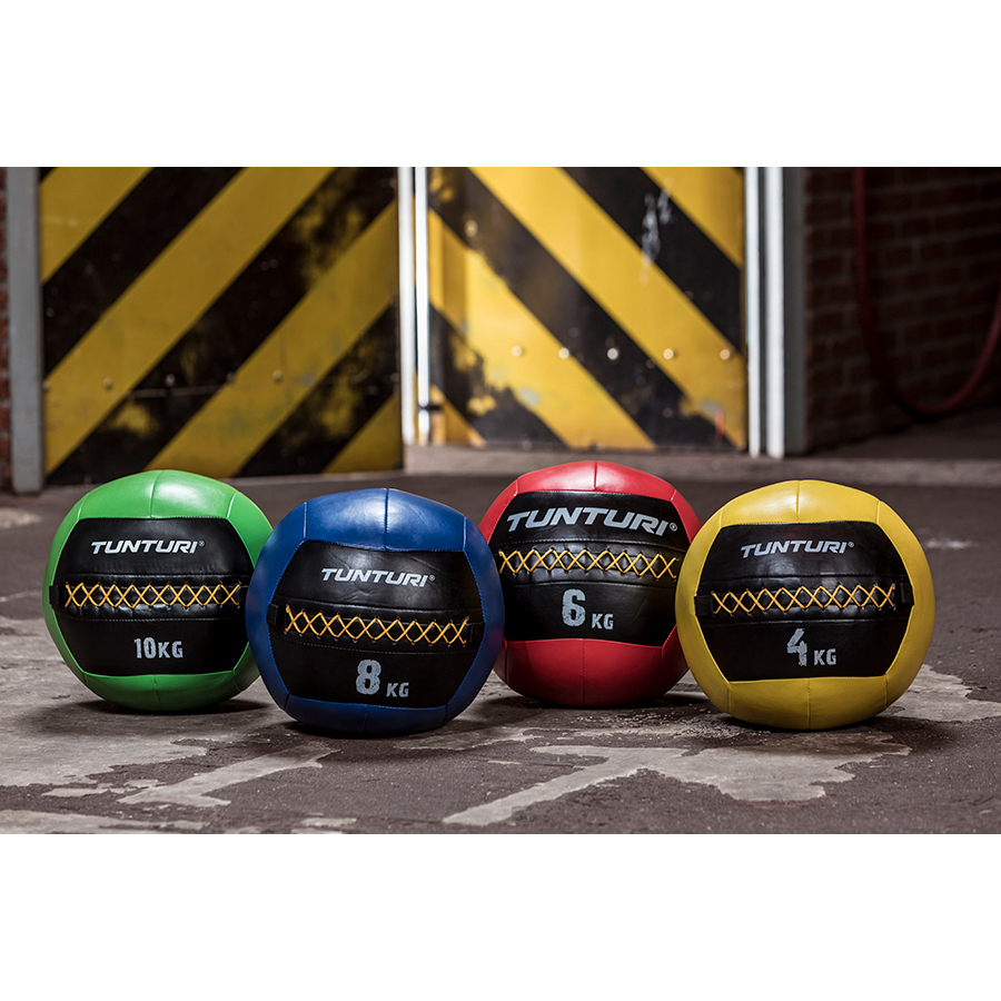 Topispall Tunturi Wall Ball 6 kg, punane