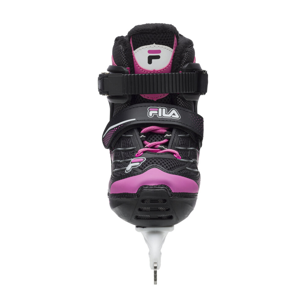 Laste hokiuisud FILA X-One Ice G Black/Pink (M)