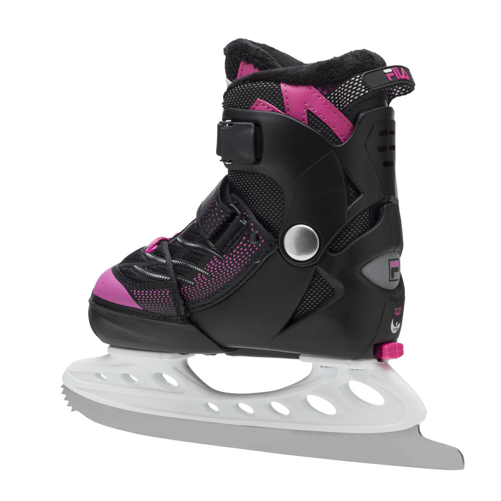 Laste hokiuisud FILA X-One Ice G Black/Pink (M)
