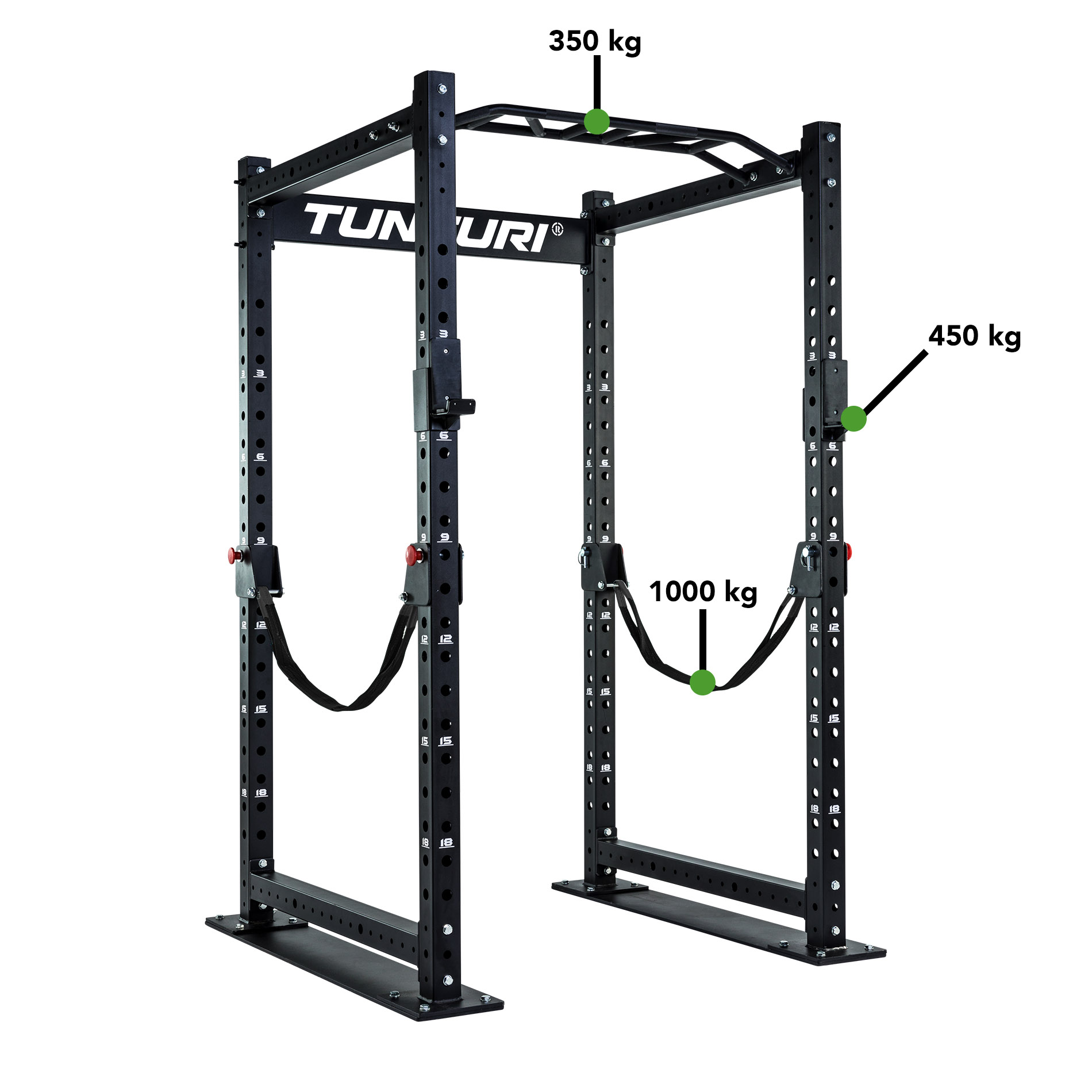 Kükipuur TUNTURI RC20 Pro Power Rack – Base Rack