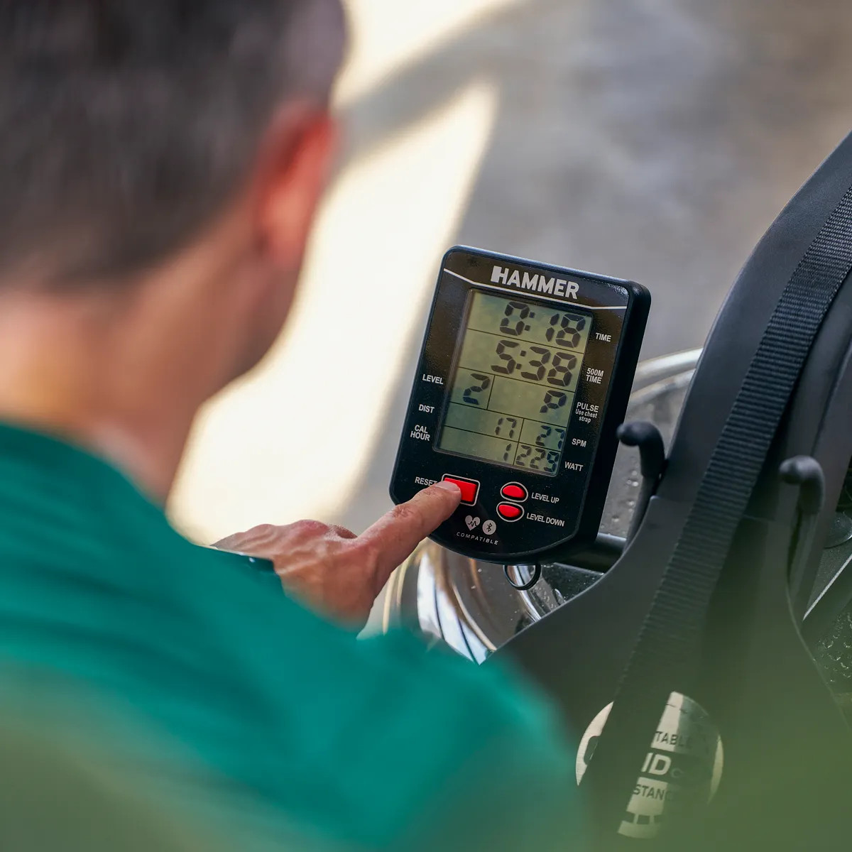 Sõudeergomeeter HAMMER RowFlow 10.0