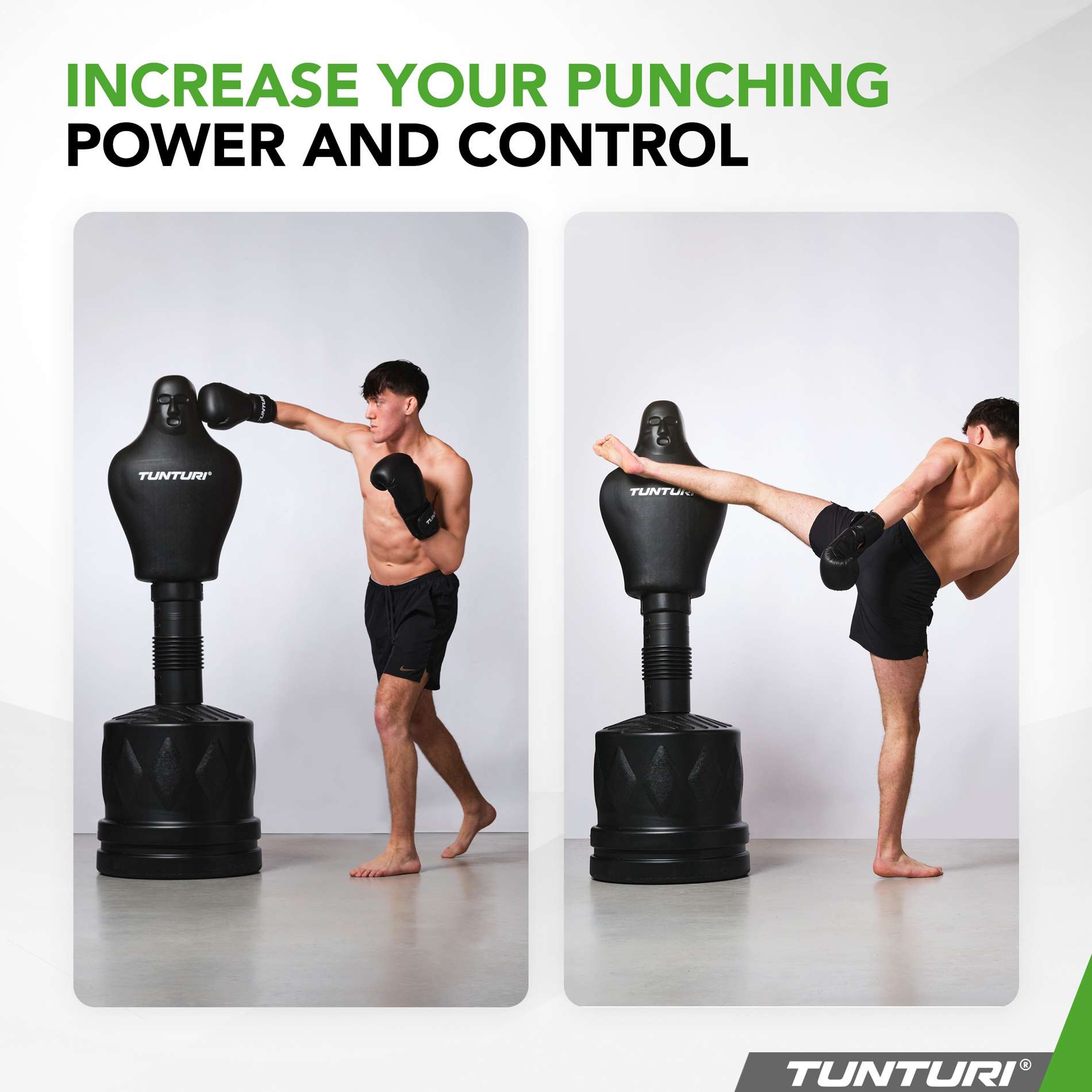 Seisev poksinukk TUNTURI Free Stand Boxing Dummy