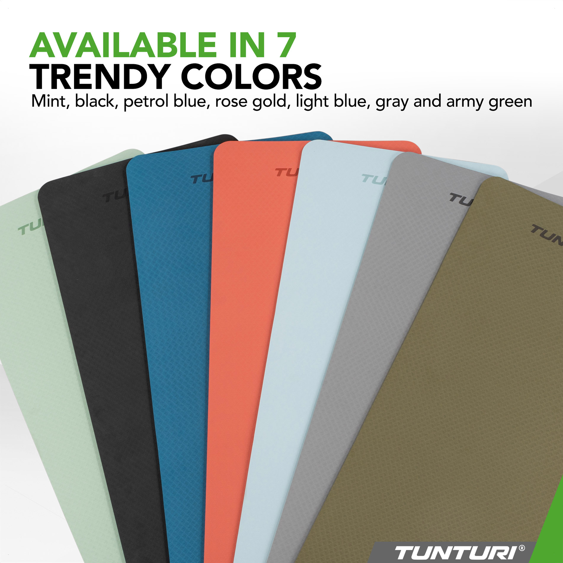 Joogamatt Tunturi Yogamat 8mm, Mint