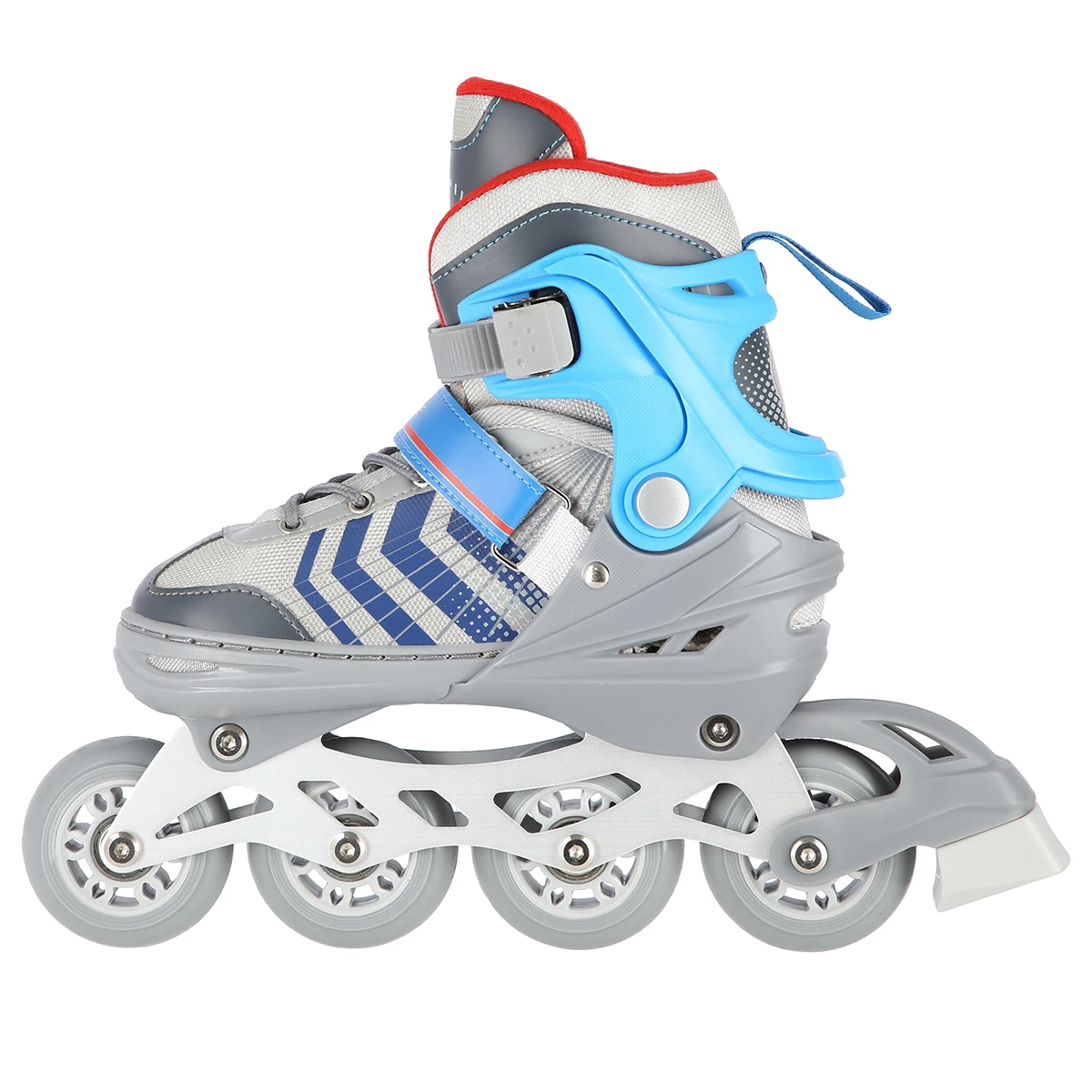 4in1 (rull)uisud NILS EXTREME NH18192 In-line Skates/Hockey Ice Skates, hall-sinine, M (34-38)
