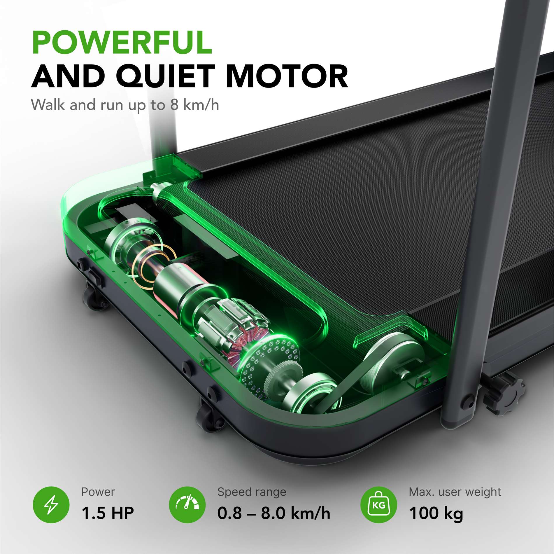 Jooksulint TUNTURI Cardio Fit T5 with Bluetooth