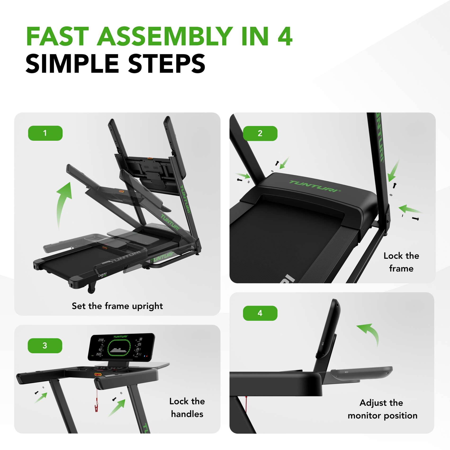 Jooksulint TUNTURI Cardio Fit T50