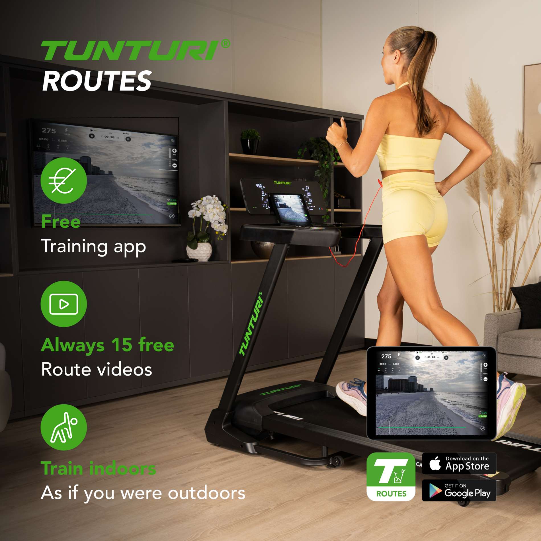Jooksulint TUNTURI Cardio Fit T50