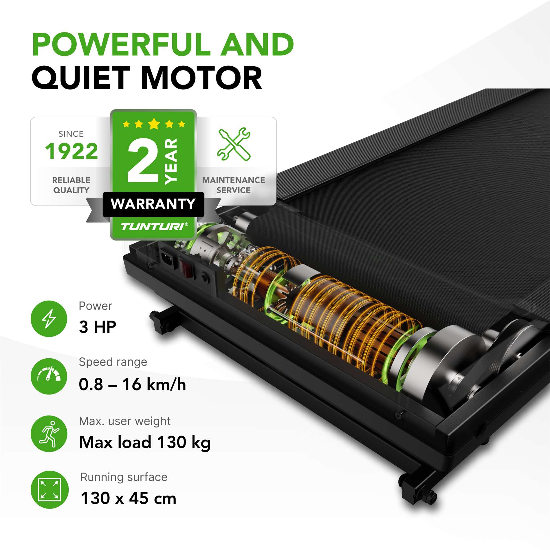 Jooksulint TUNTURI Cardio Fit T50