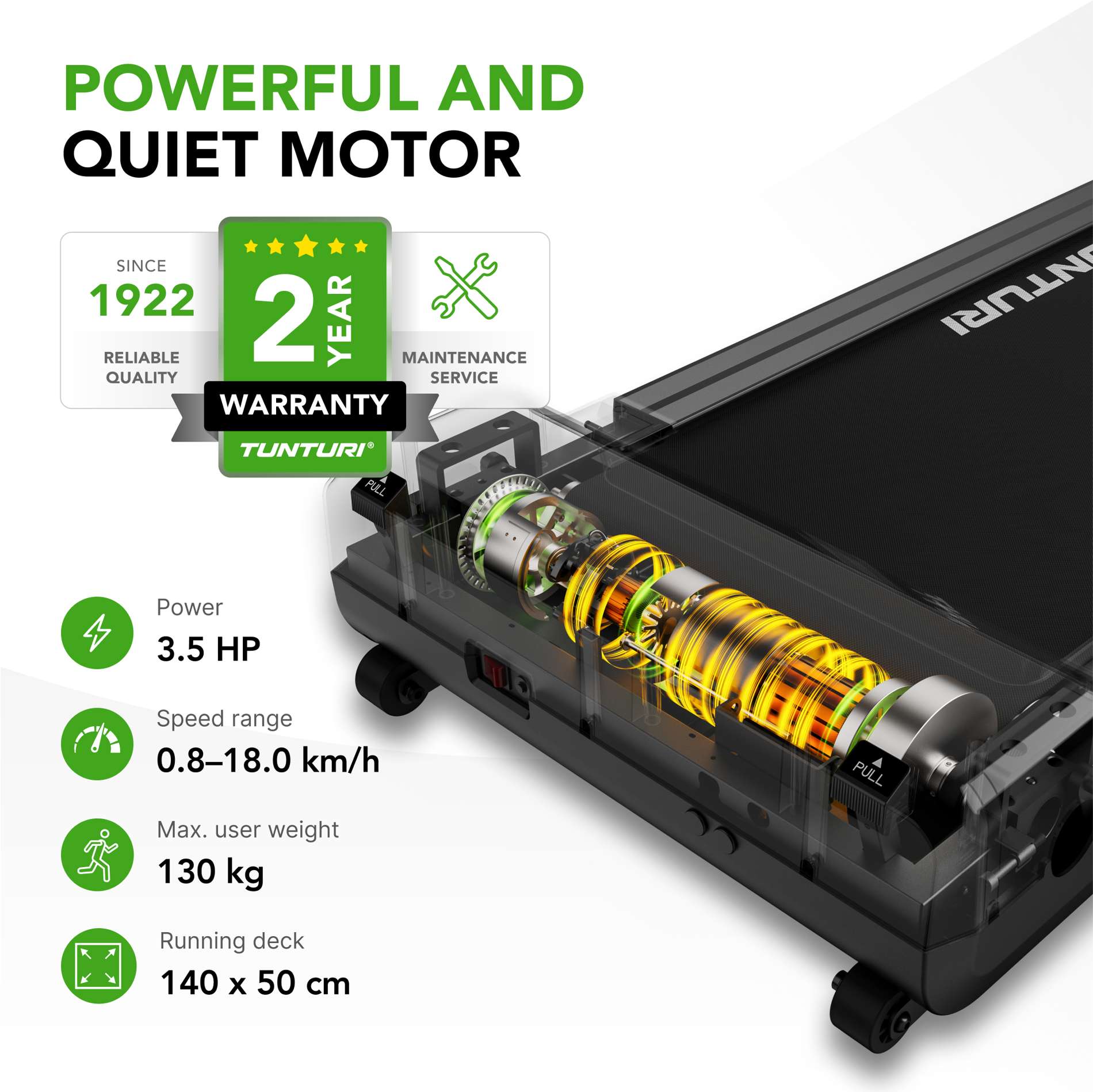 Jooksulint TUNTURI Cardio Fit T60