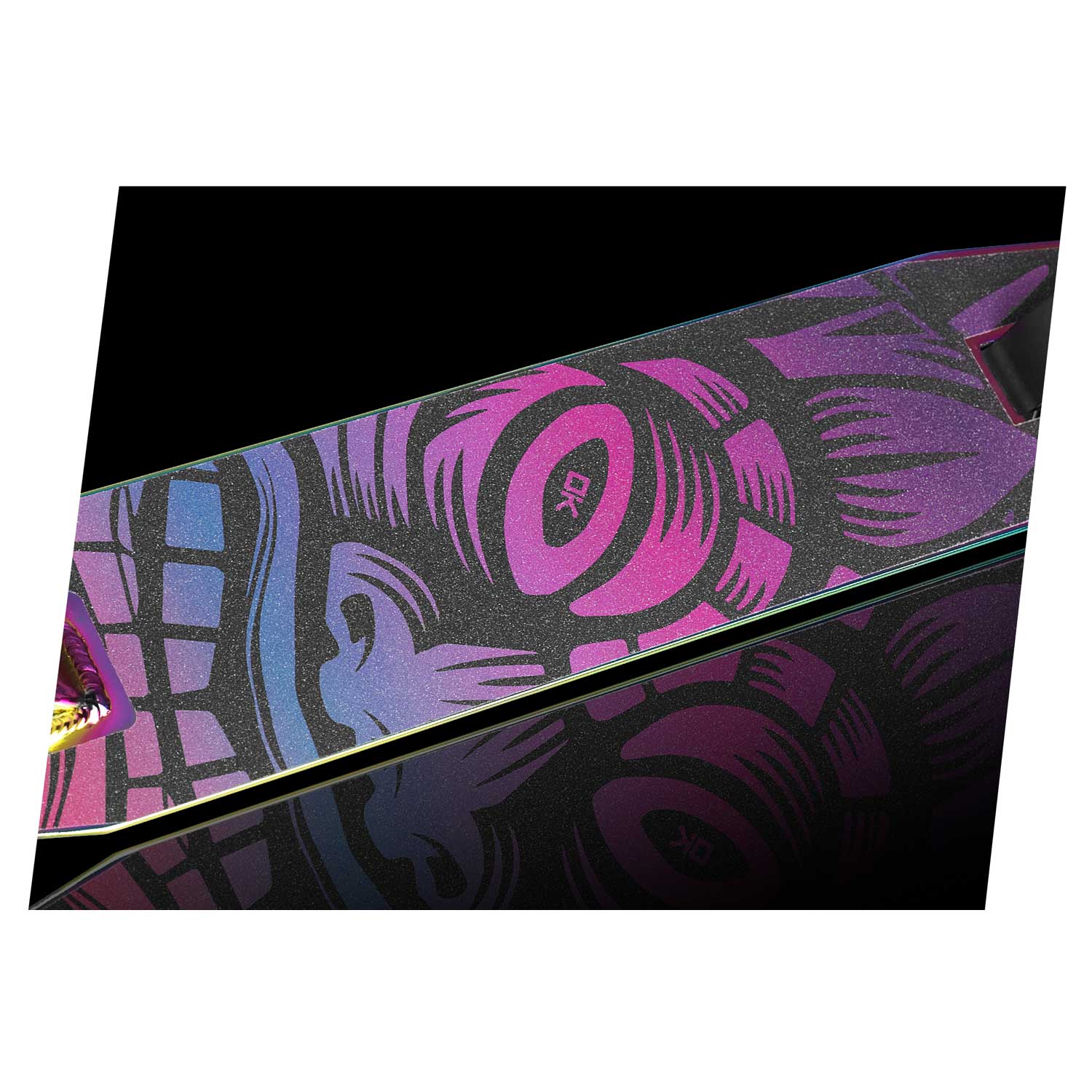 Trikitõukeratas SOKE EVO, must-lilla