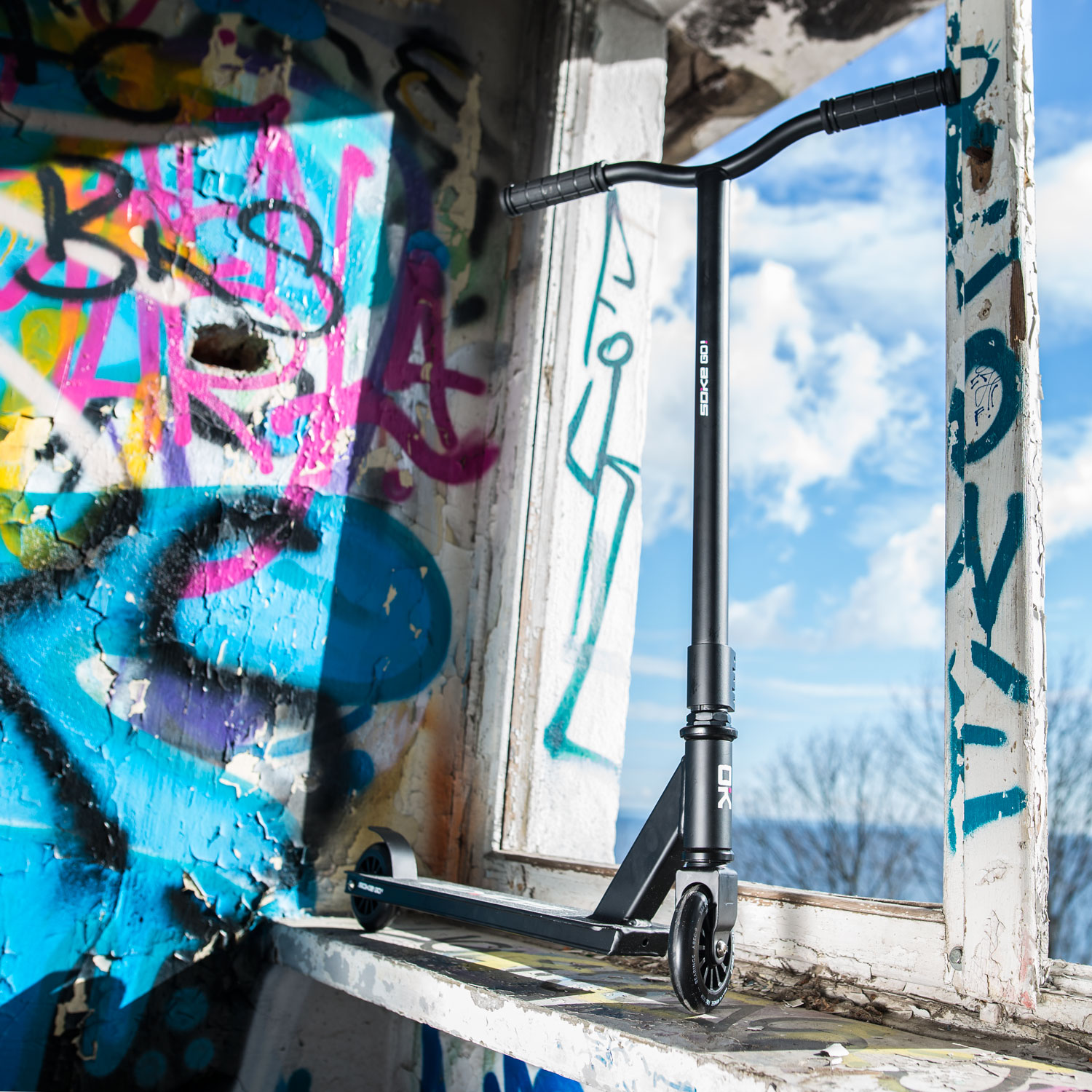 Trikitõukeratas SOKE GO! Must