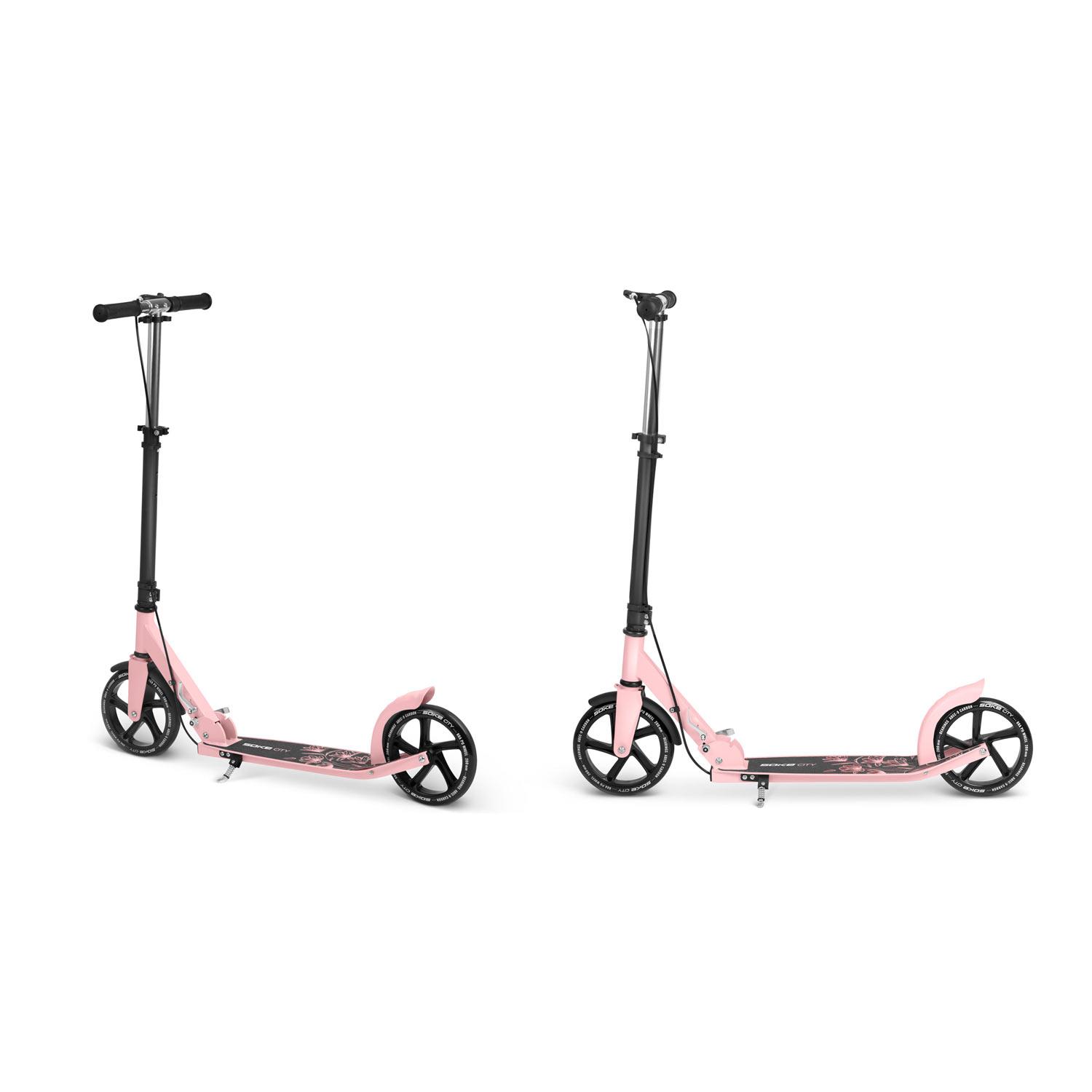 Tõukeratas SOKE City, roosa