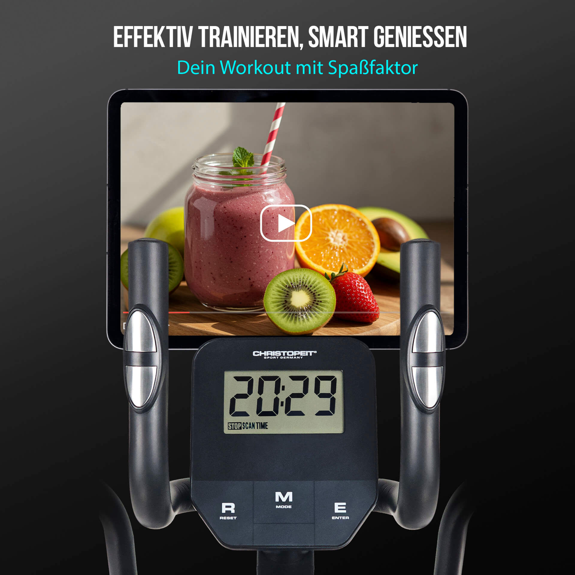 Elliptiline trenažöör CHRISTOPEIT CT 5