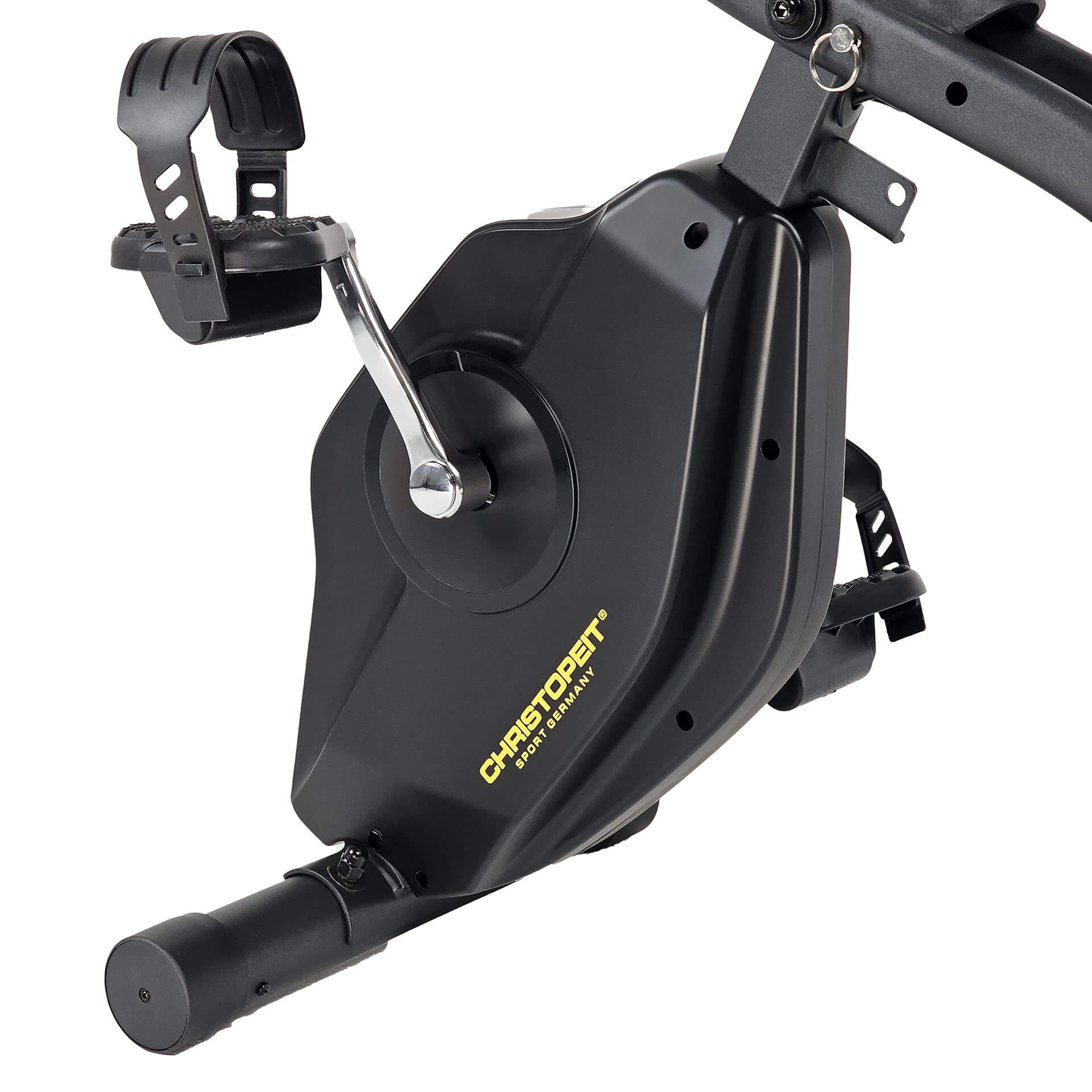 Kokkupandav velotrenažöör CHRISTOPEIT S-Bike Velo Fit, must