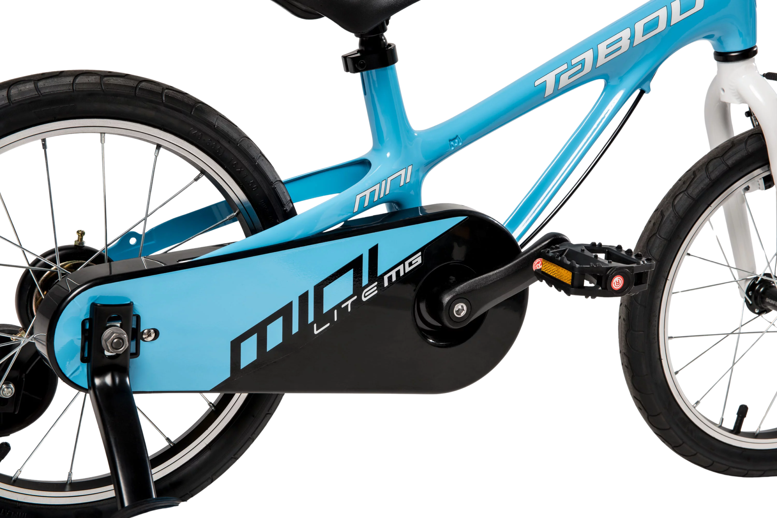 Ülikerge laste jalgratas TABOU Rocket Lite MG, 18″ sinine-valge