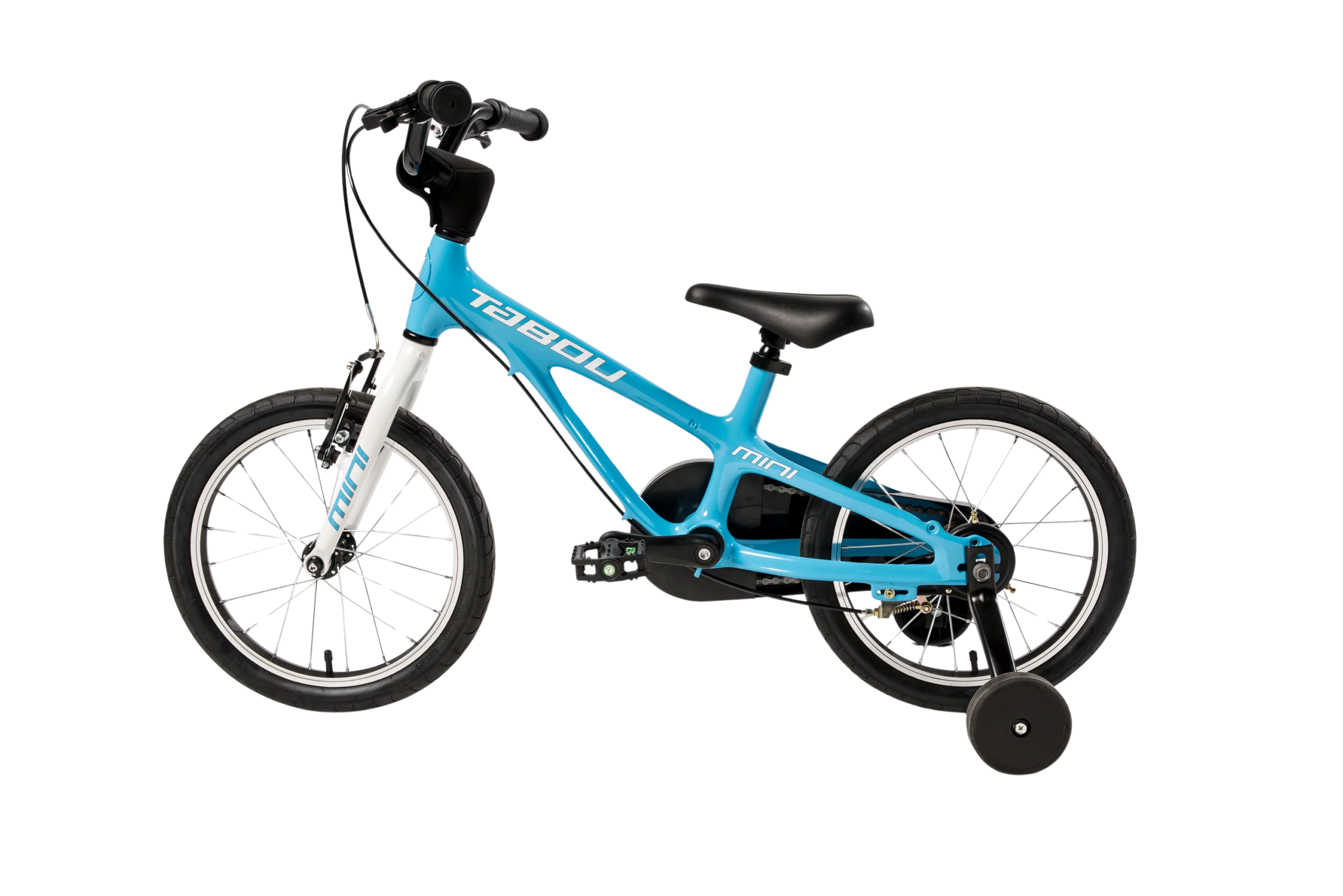 Ülikerge laste jalgratas TABOU Rocket Lite MG, 16″ sinine-valge