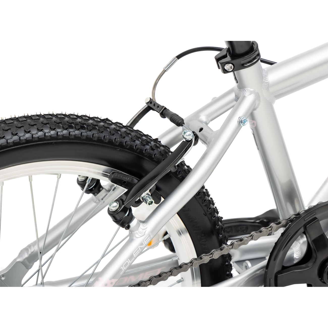 Laste jalgratas ROMET Jolene 20 KID 2, hall-roosa