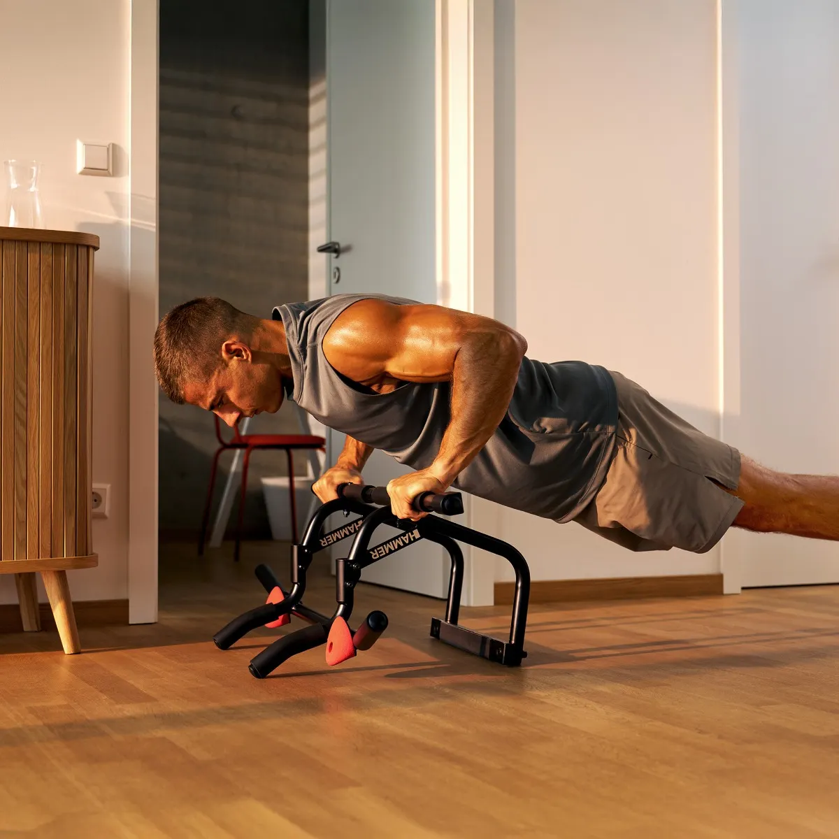 Lõuatõmbekang HAMMER Pull-up Bar Multigrip
