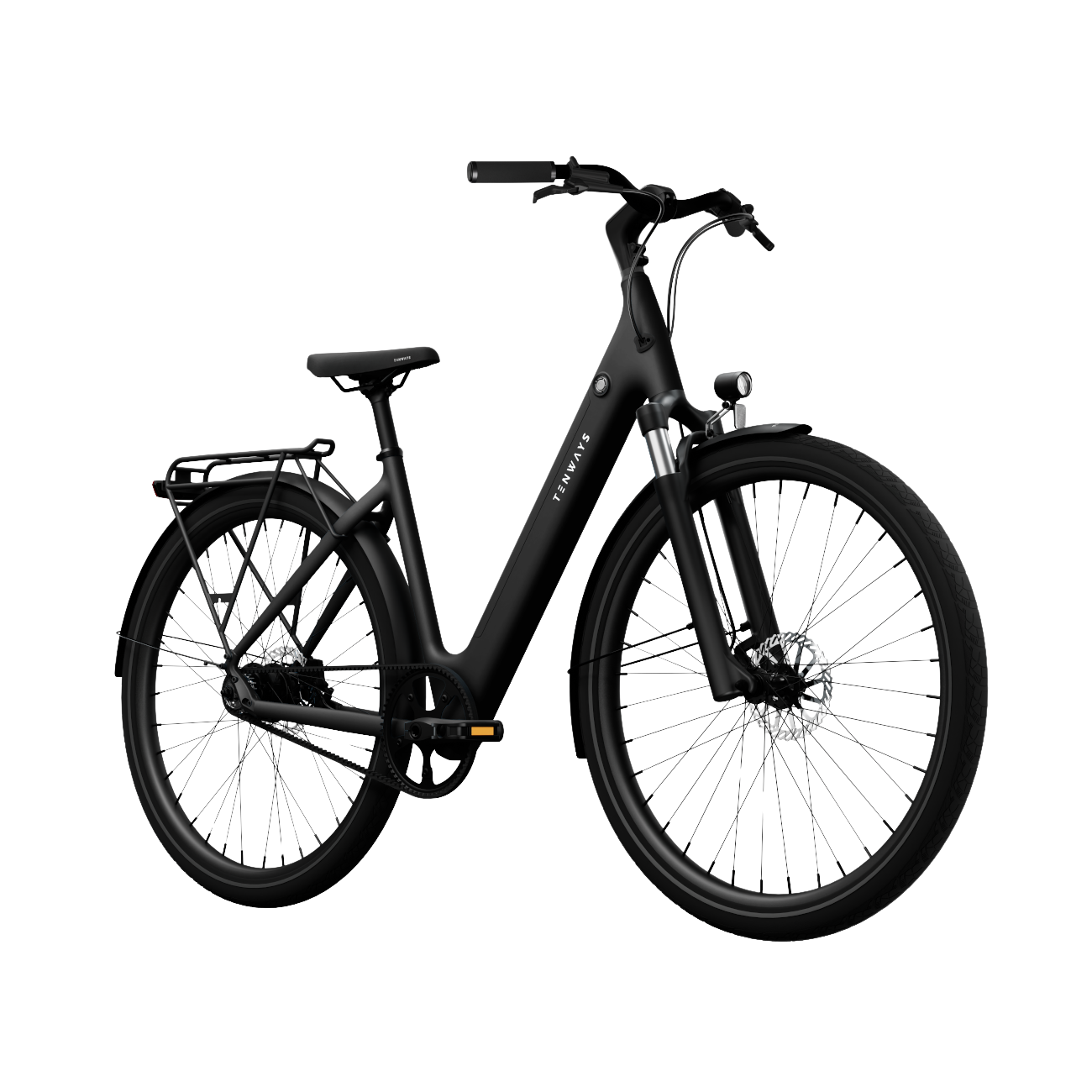 Elektrijalgratas TENWAYS CGO800S (2025) Midnight Black