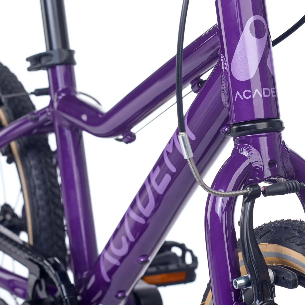 Ülikerge laste jalgratas ACADEMY Grade 3, 16″ Purple