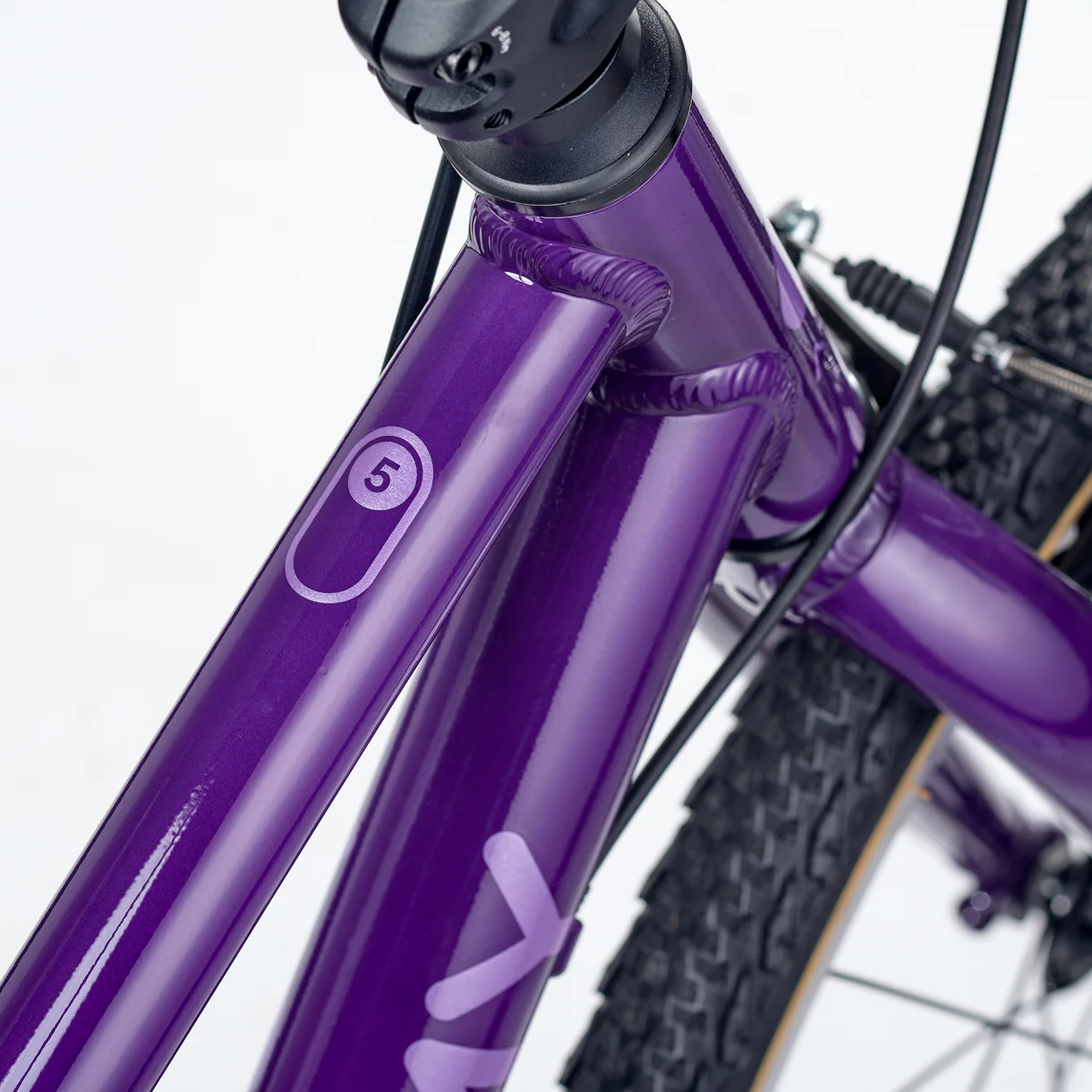 Ülikerge laste jalgratas ACADEMY Grade 5, 24″ Purple