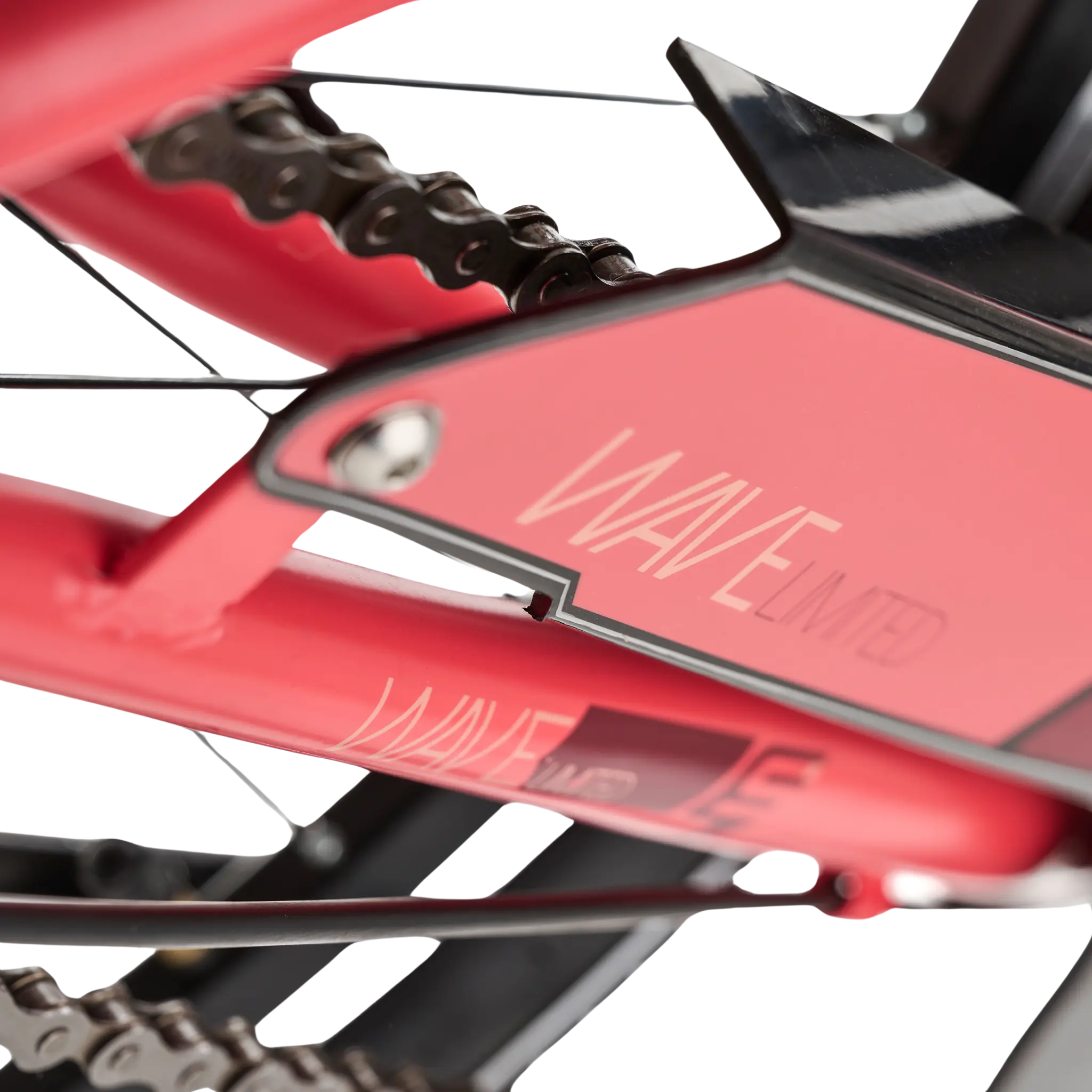 Laste jalgratas S´COOL Wave Steel LTD, 24″ korall/punane