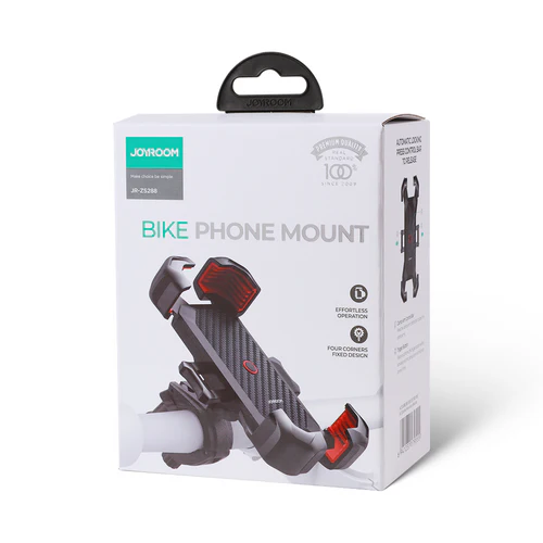 Telefonihoidik jalgrattale JOYROOM JR-ZS288, must