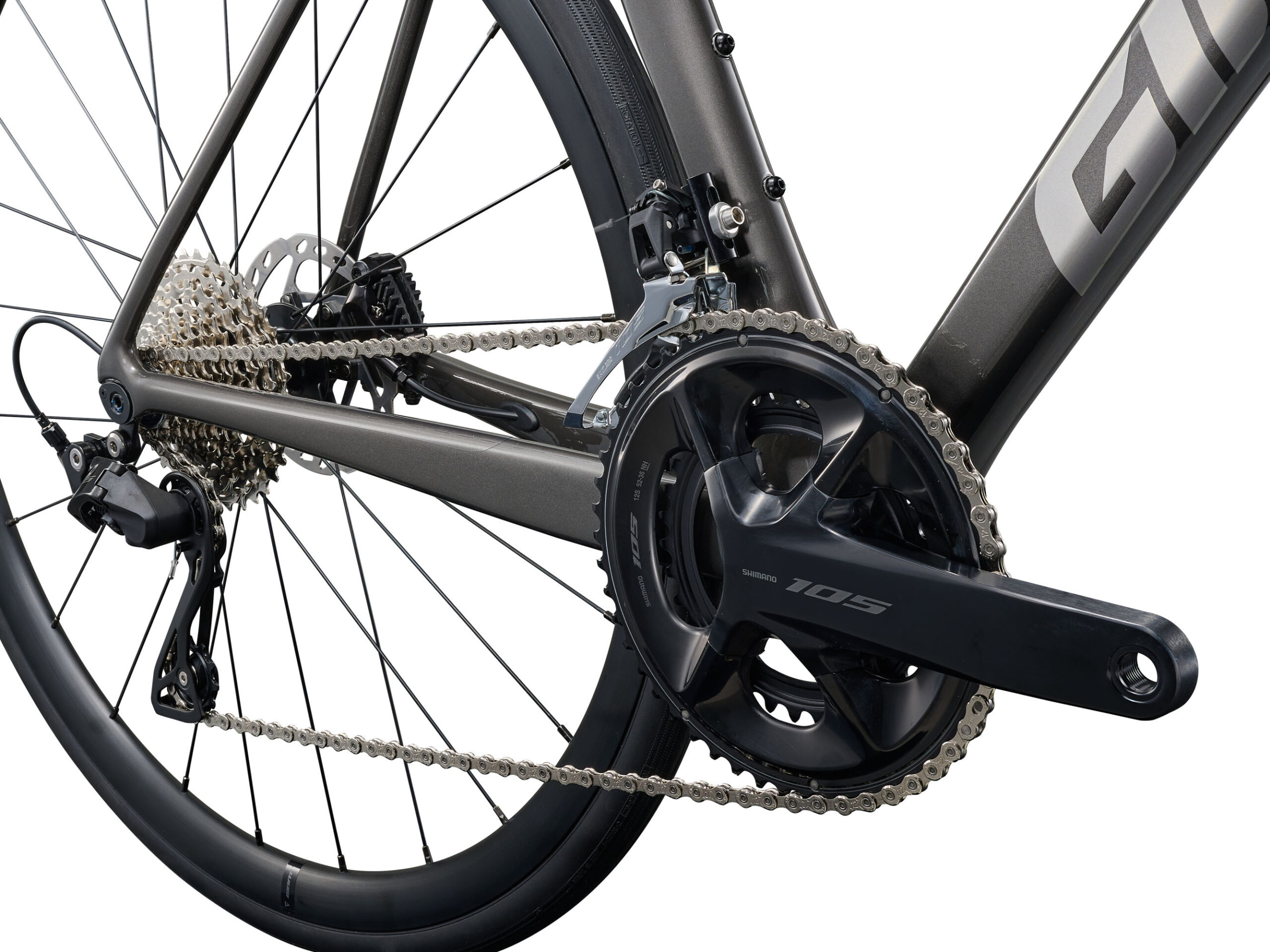 Maanteeratas GIANT TCR Advanced 2 KOM (2026) Stealth Chrome (L)