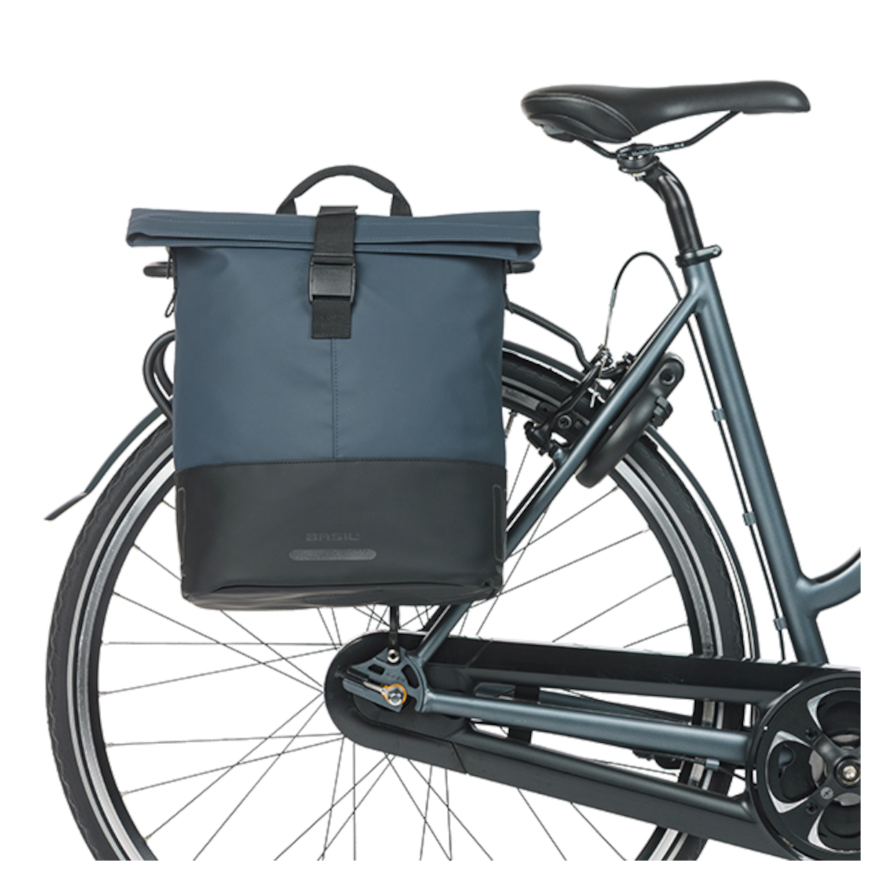 Pakiraamikott BASIL Cove with MIK Hooks, 14-16 L, sinine/must