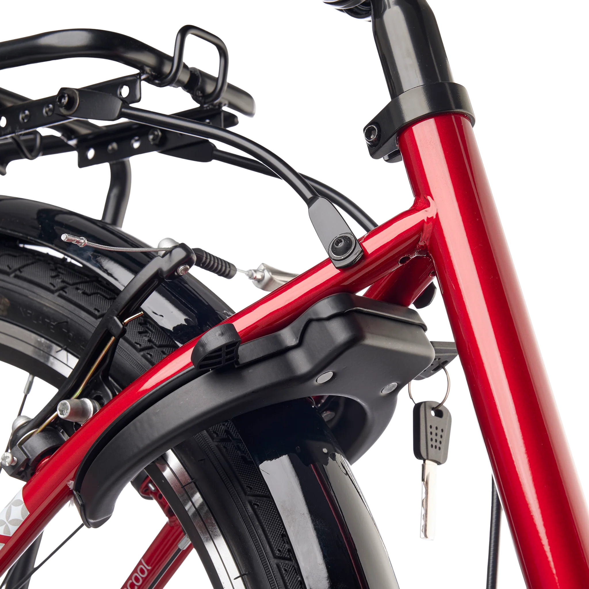 Laste jalgratas S’COOL chiX, 24″ Red/White