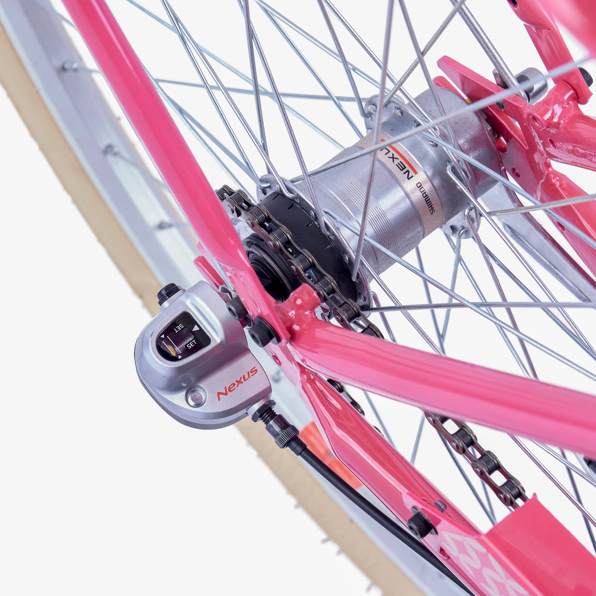 Noorte jalgratas S’COOL chiX, 26″ Berry/Beige