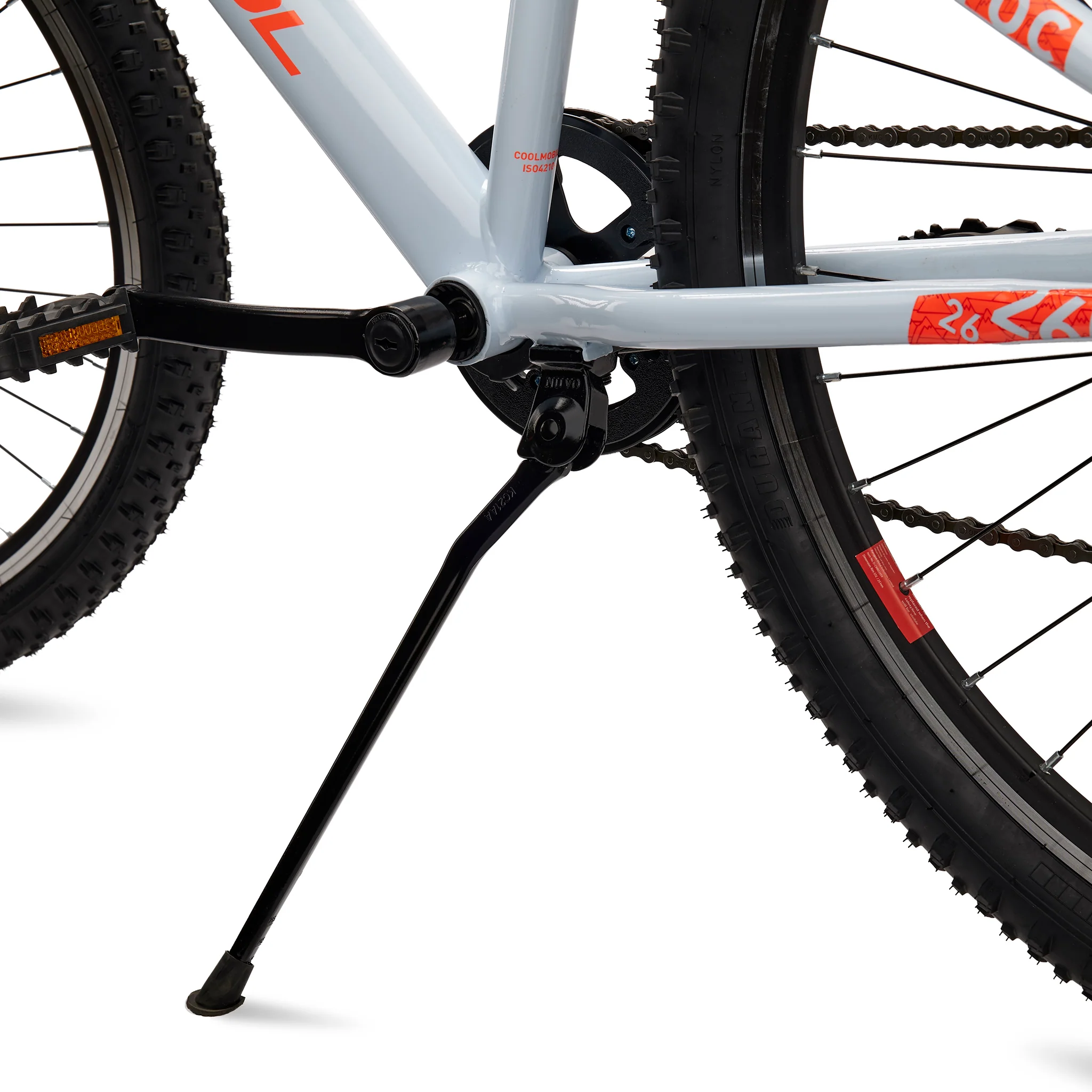 Noorte jalgratas S’COOL Xroc, 26″ Sky Grey/Neon Orange