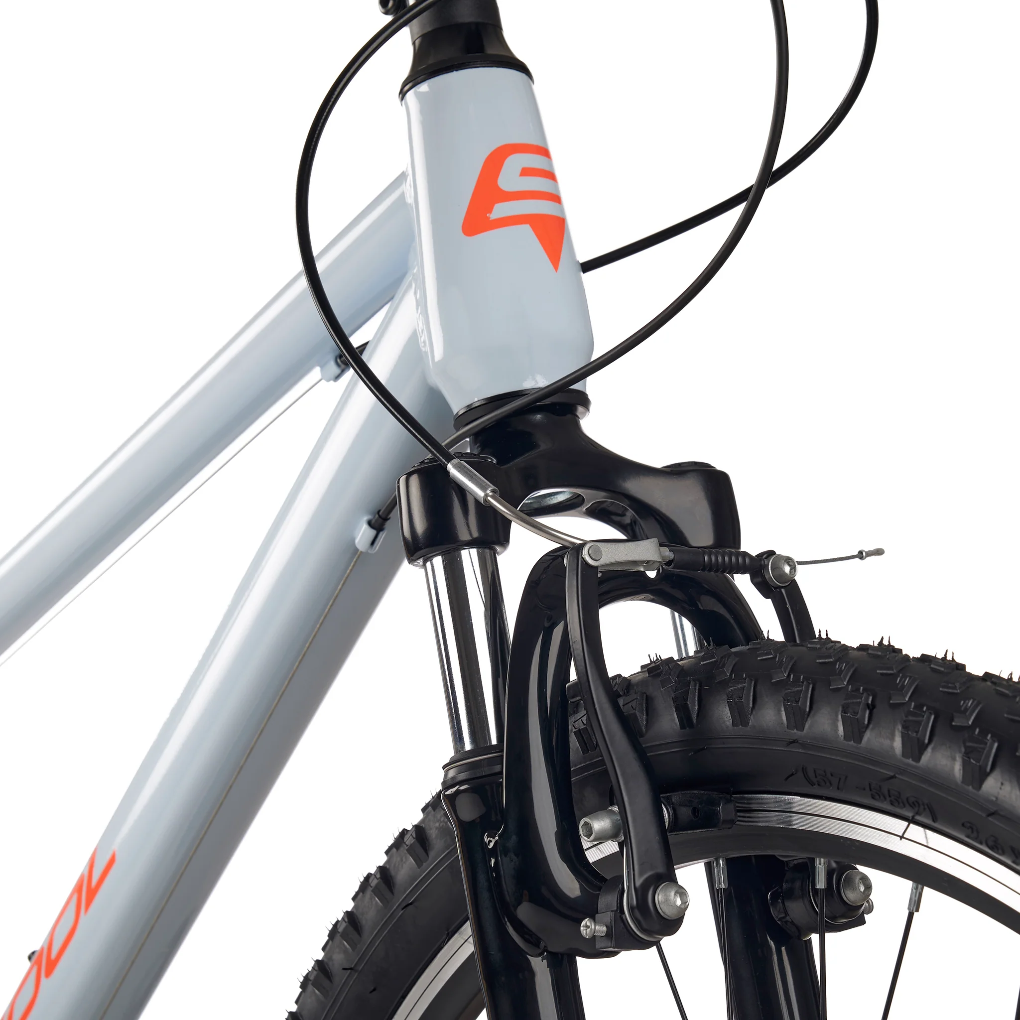 Noorte jalgratas S’COOL Xroc, 26″ Sky Grey/Neon Orange