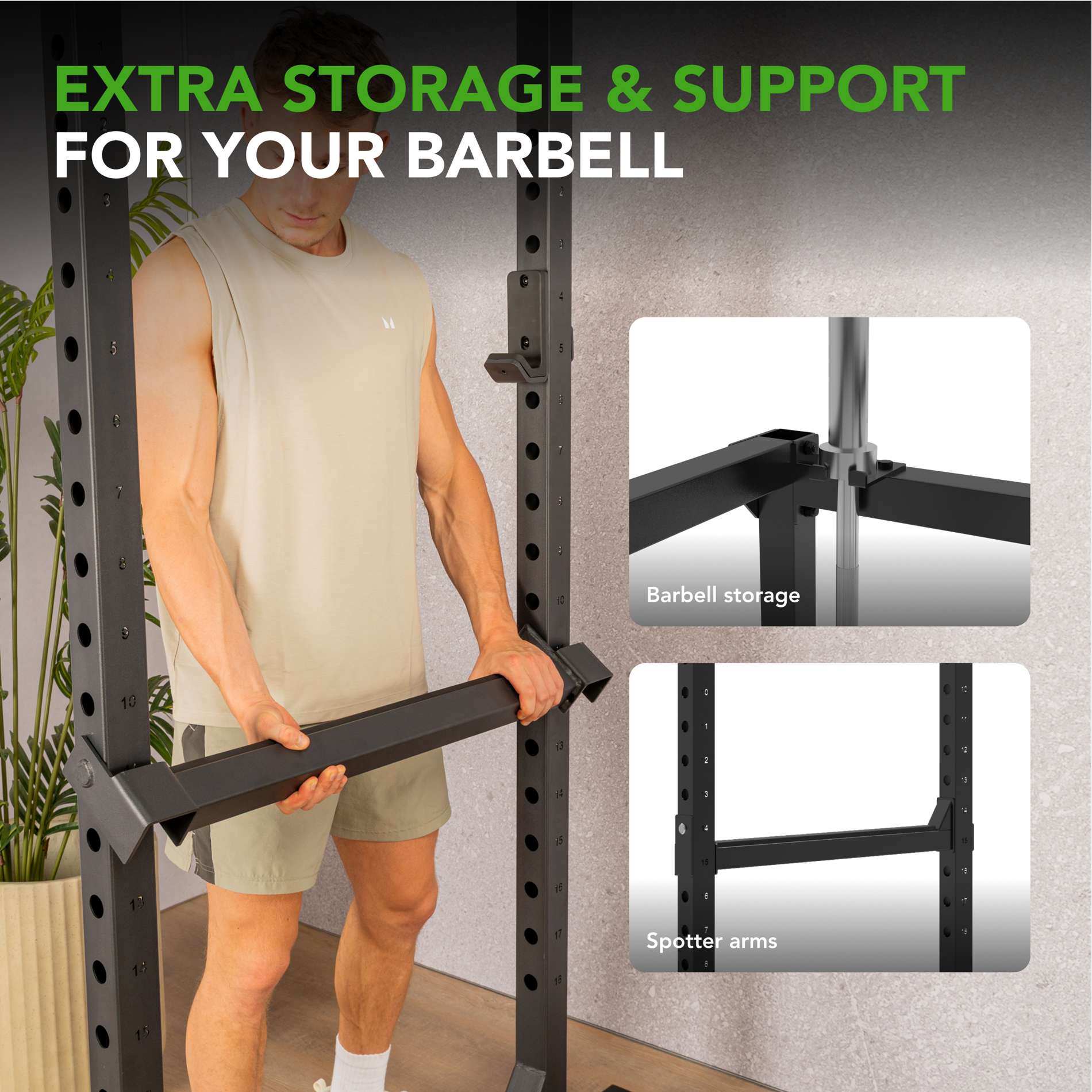 Kükipuur TUNTURI PR60 Power Rack