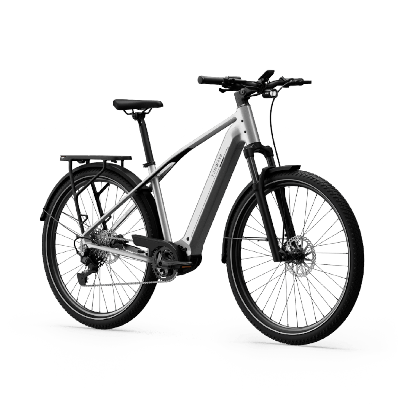 Elektrijalgratas TENWAYS AGO X Special Edition, 29″ Silver