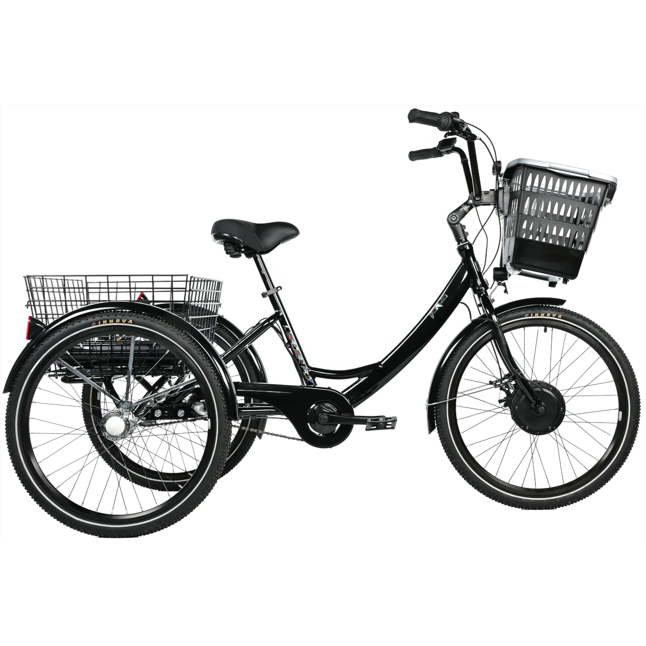 Kolmerattaline elektrijalgratas LEADER FOX Bormio, Black